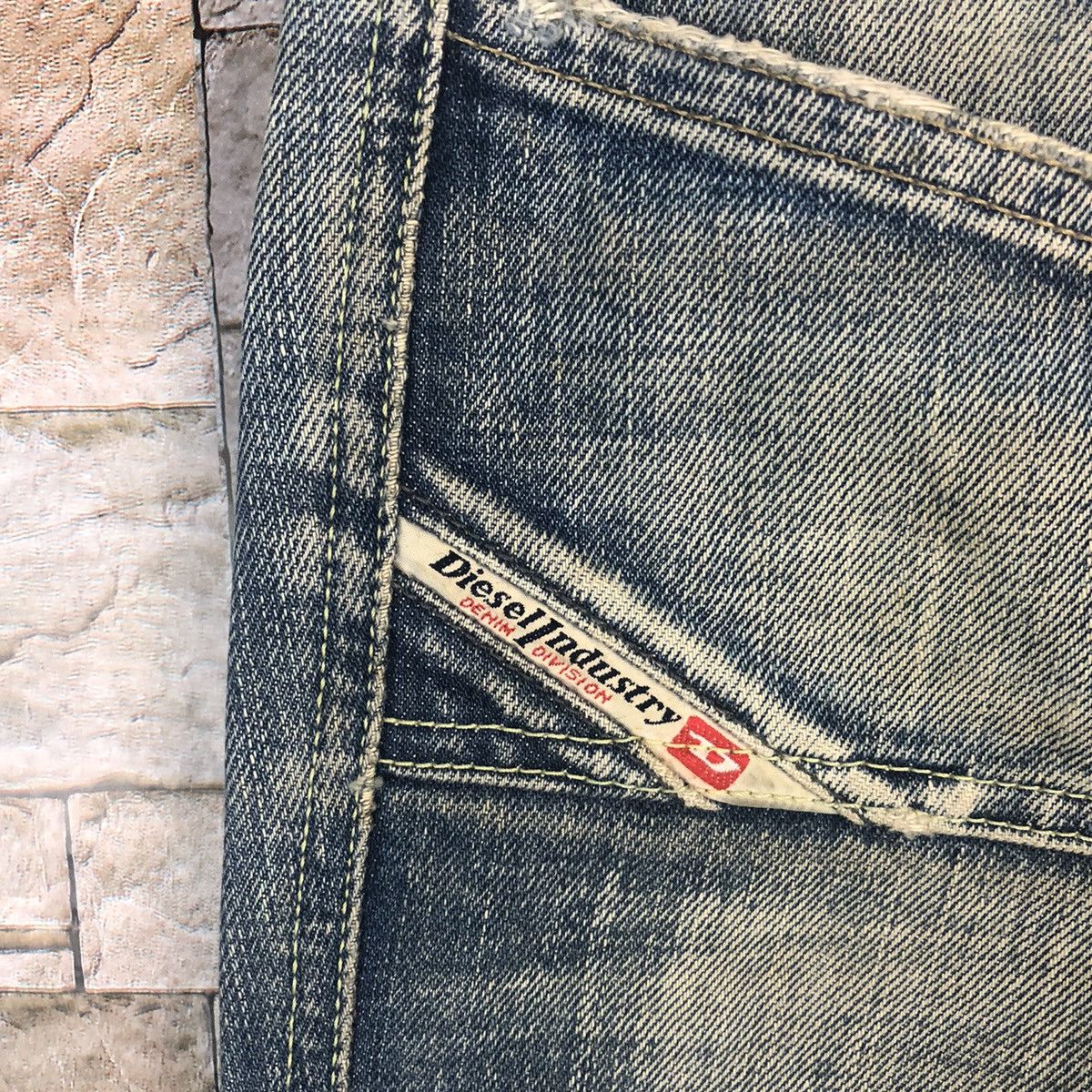 Diesel Diesel made in italy faded Blue ripped Denim Pants #A62 Size 28" / US 6 / IT 42 - 9 Thumbnail