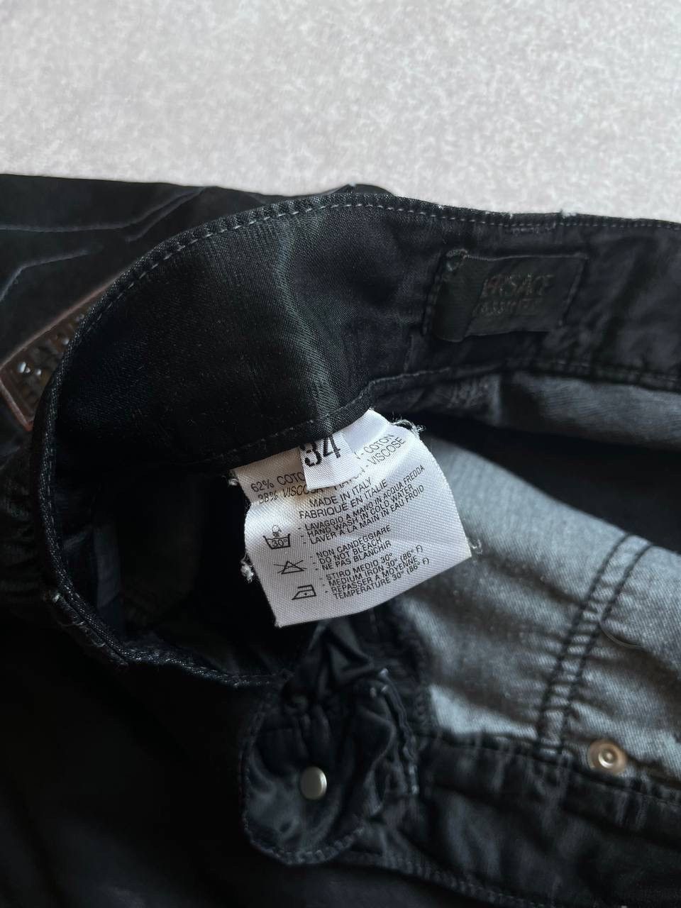 Versace Vintage Versace Silk Baggy Pants Y2K 34 + Dolce Embroidery Size US 34 / EU 50 - 13 Thumbnail