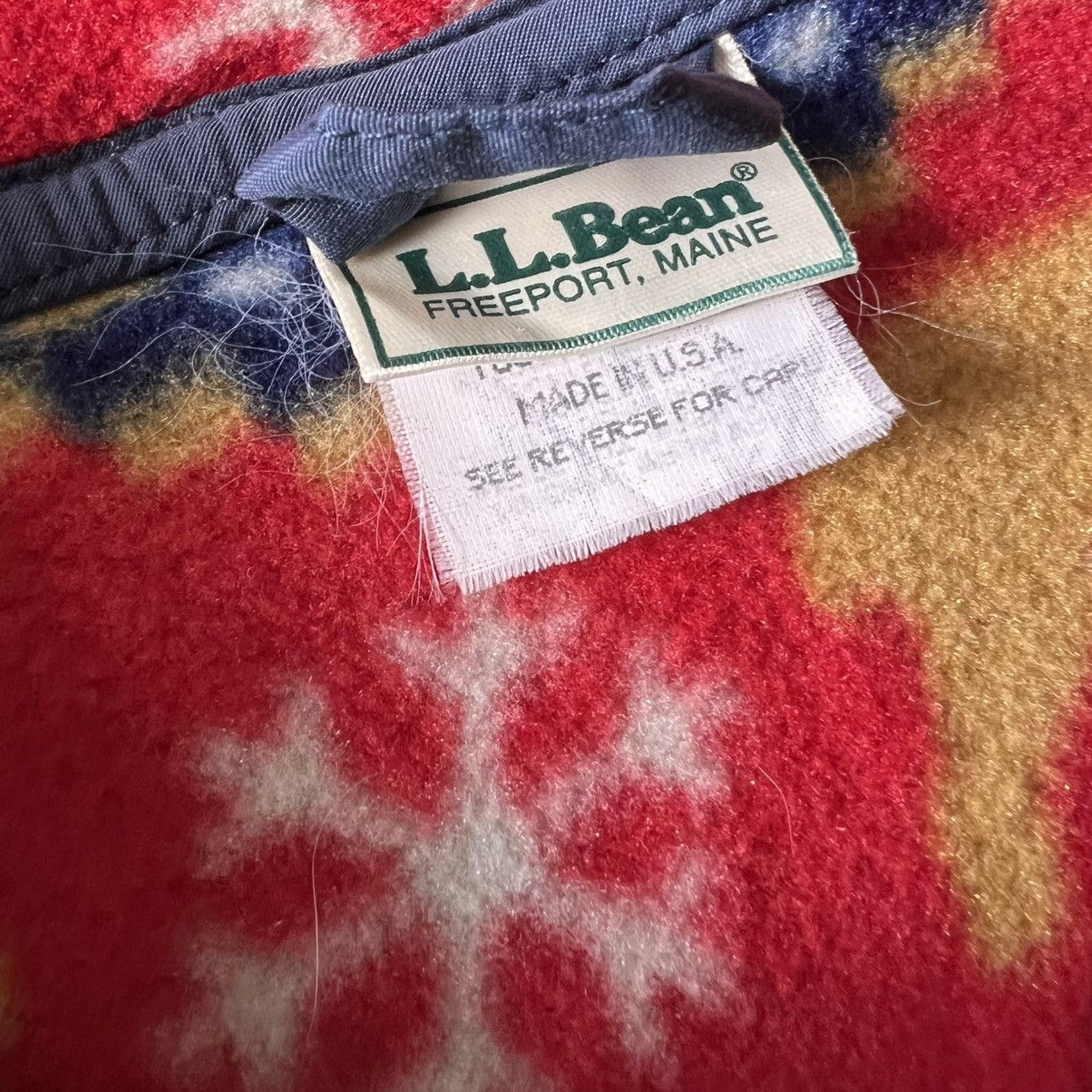 L.L. Bean L.L Bean 90s Fleece Kids Size US XS / EU 42 / 0 - 6 Thumbnail