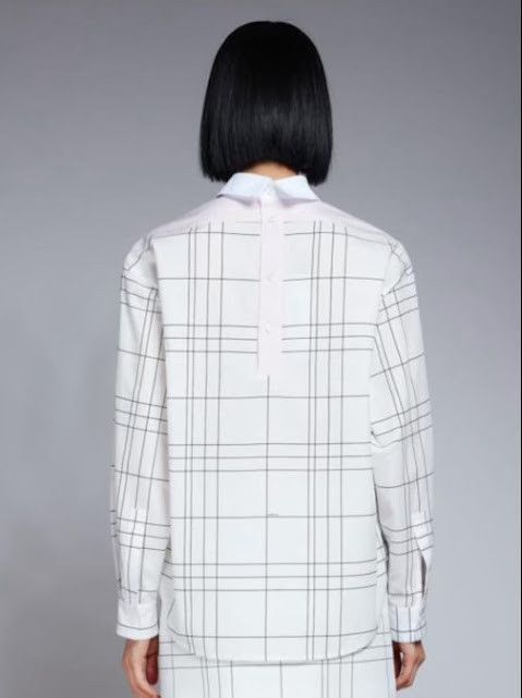 Marni o1w1db11024 Long Sleeves Shirt in White Size L / US 10 / IT 46 - 2 Thumbnail