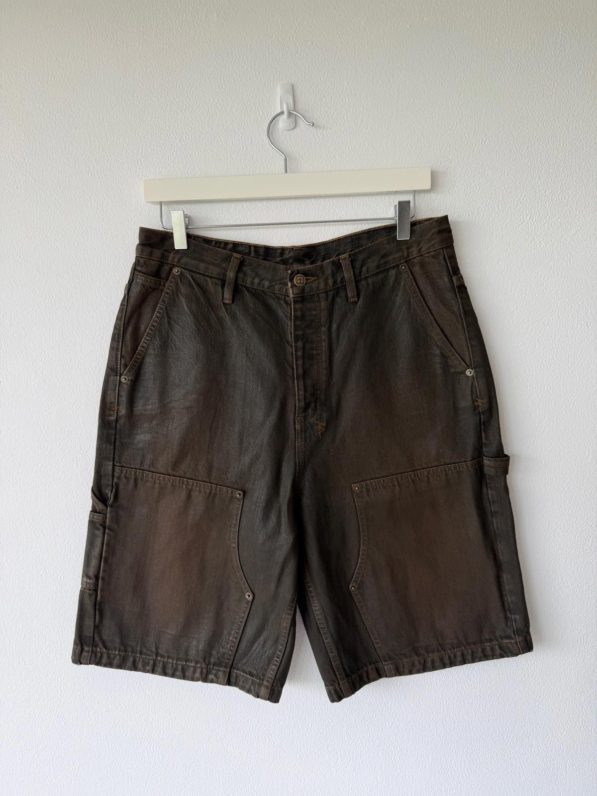 new Ksubi mens denim maxx operator short denim black 32 m