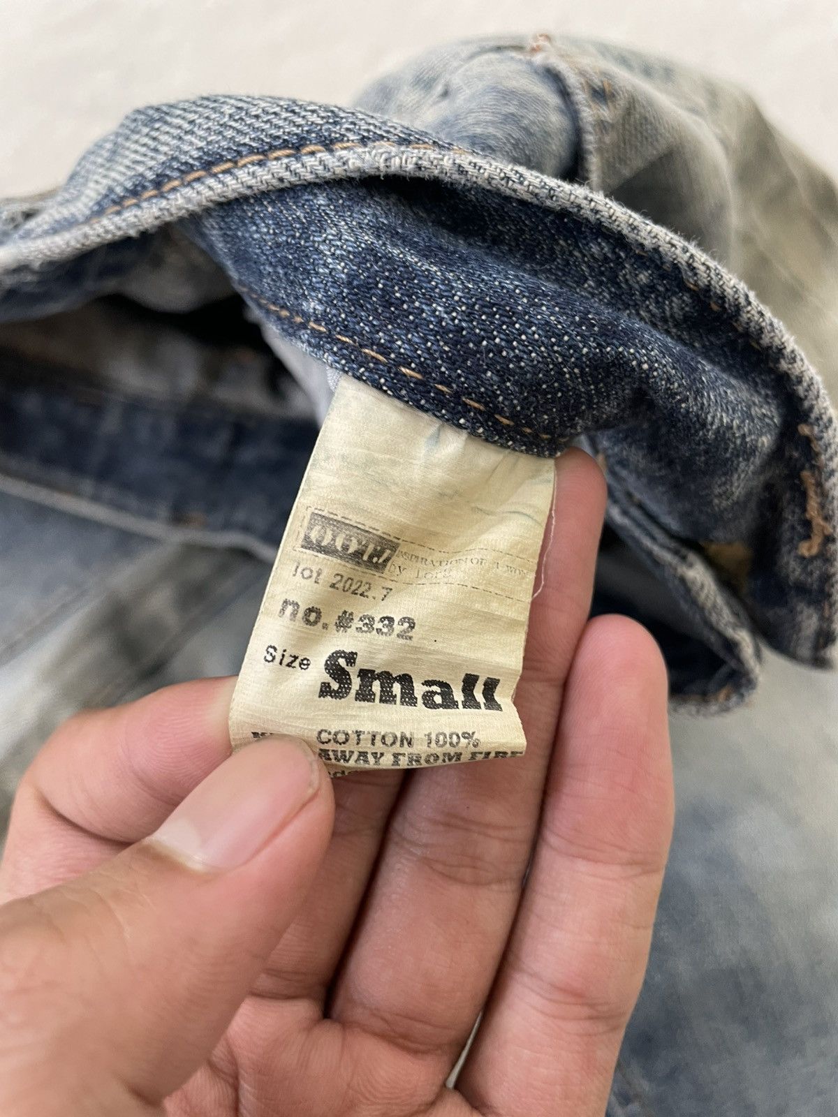 Japanese Brand 2000s OOTJ Mudwash Flare Denim Distressed Japan Y2K Size US 26 / EU 42 - 6 Thumbnail