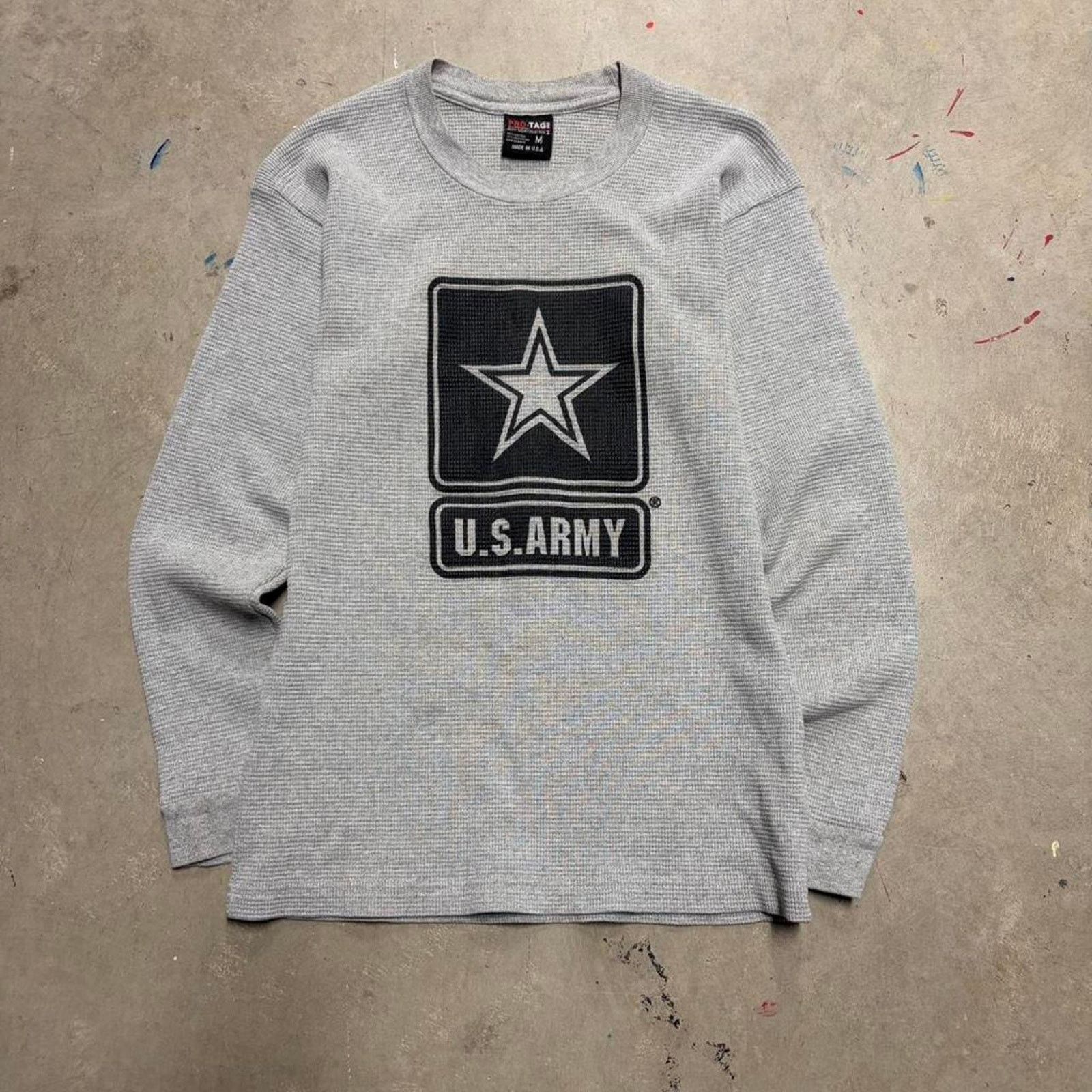 Vintage 2000s y2k us army thermal Size US M / EU 48-50 / 2 - 1 Thumbnail