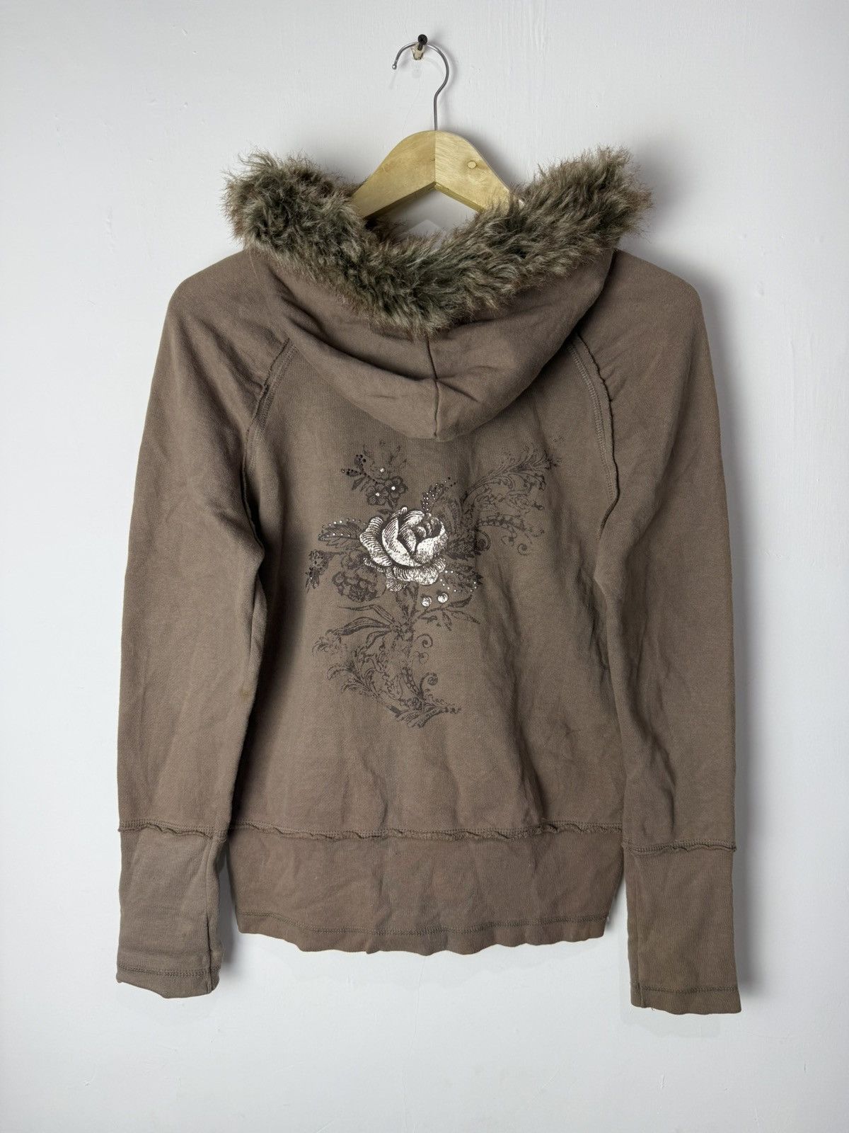 Hysteric Glamour Mossino fur zip hooie brown style Ifsixwasnine lgb Size US M / EU 48-50 / 2 - 2 Thumbnail