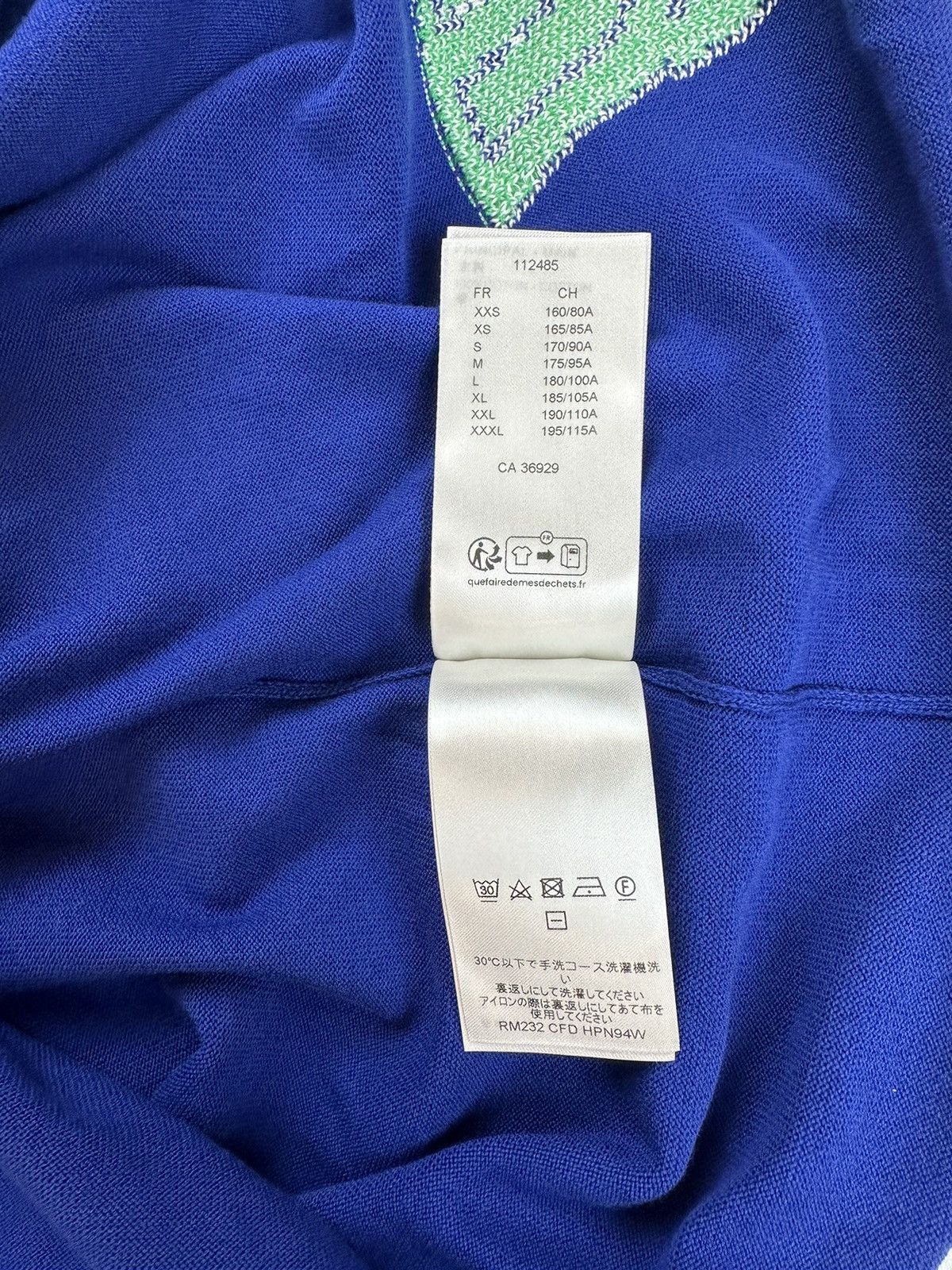 Louis Vuitton Louis Vuitton Intarsia Crewneck Size US XXL / EU 58 / 5 - 11 Thumbnail