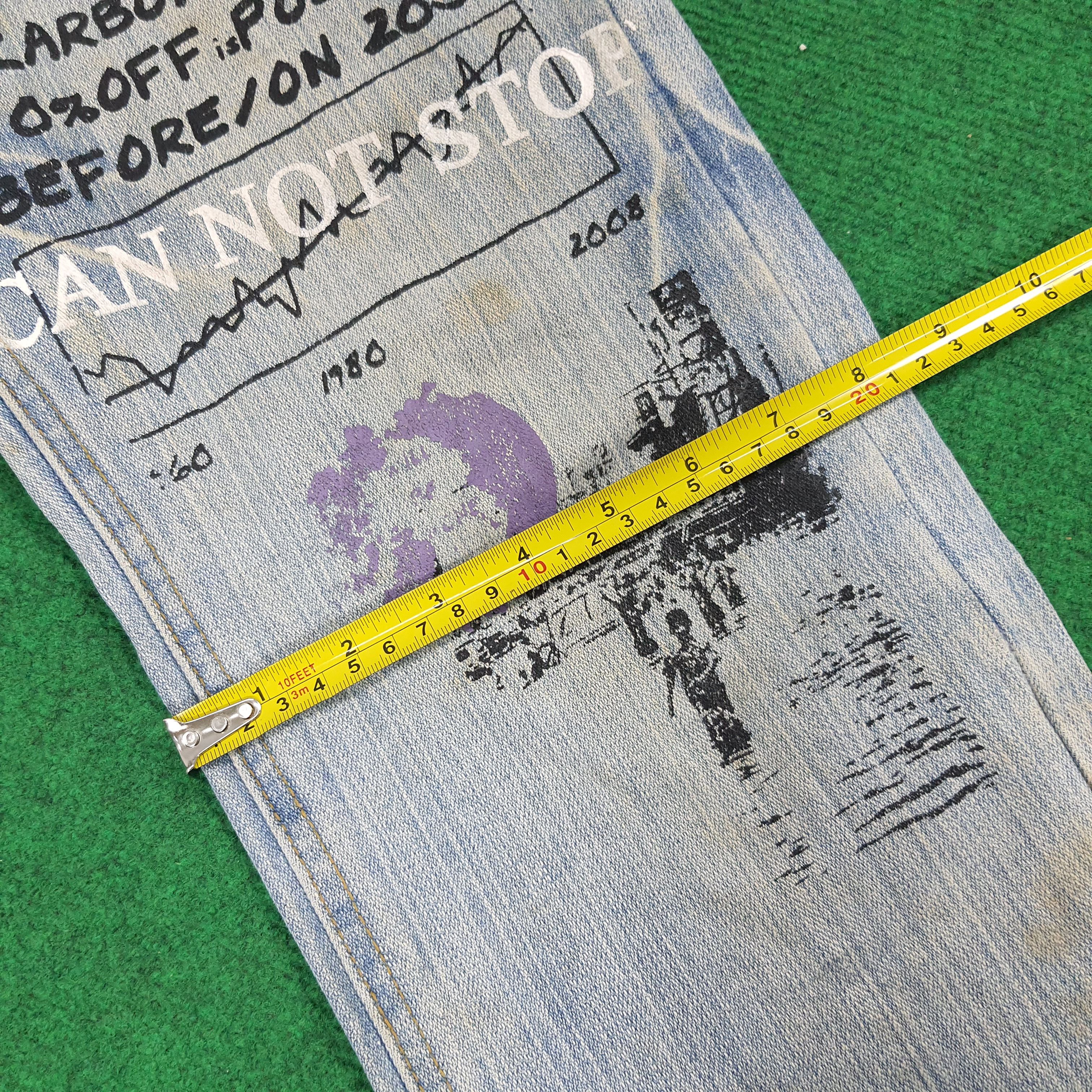 Japanese Brand Vintage Point Loma Art Design Distressed Style Jeans Size US 32 / EU 48 - 19 Thumbnail