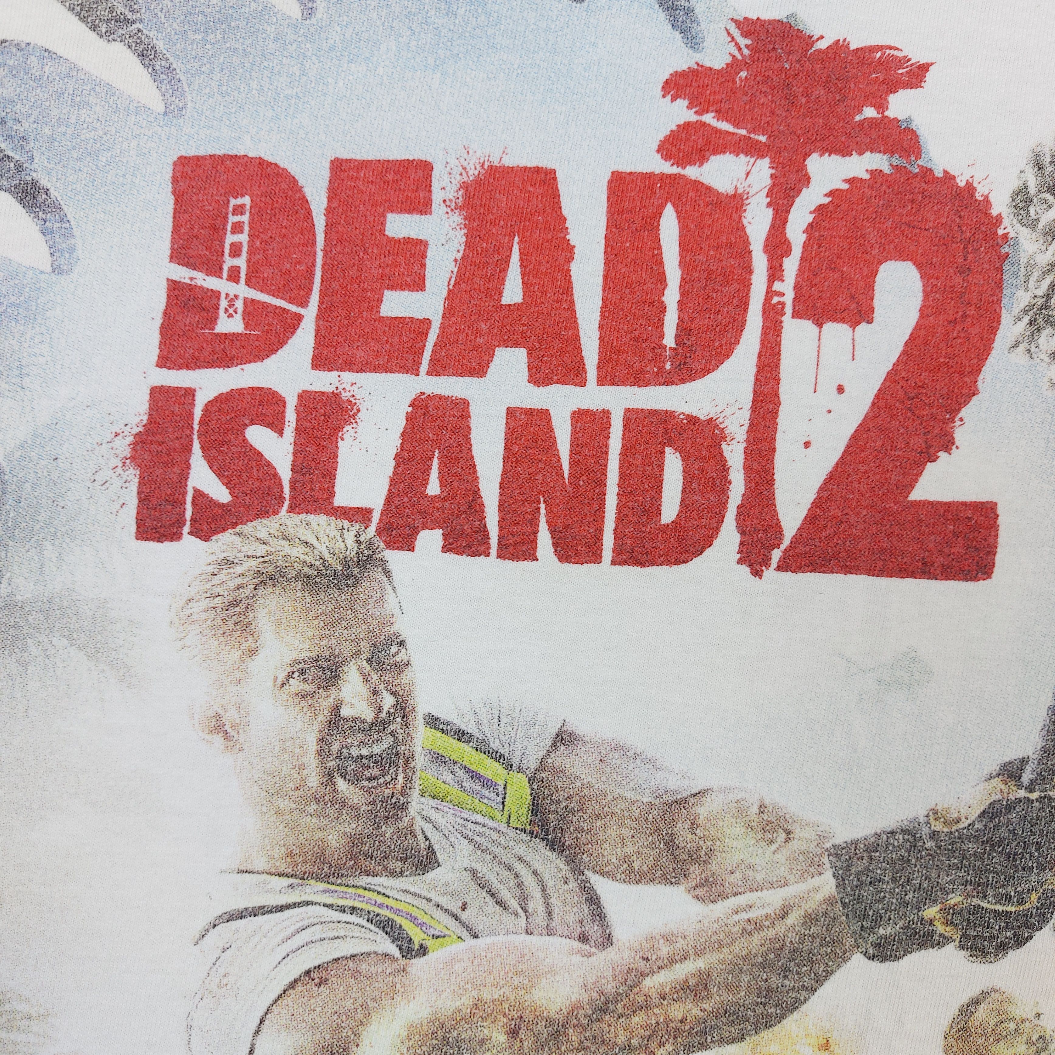 Playstation Official 2014 Dead Island 2 Saw Blade Game Promo Merch TEE Size US L / EU 52-54 / 3 - 3 Thumbnail