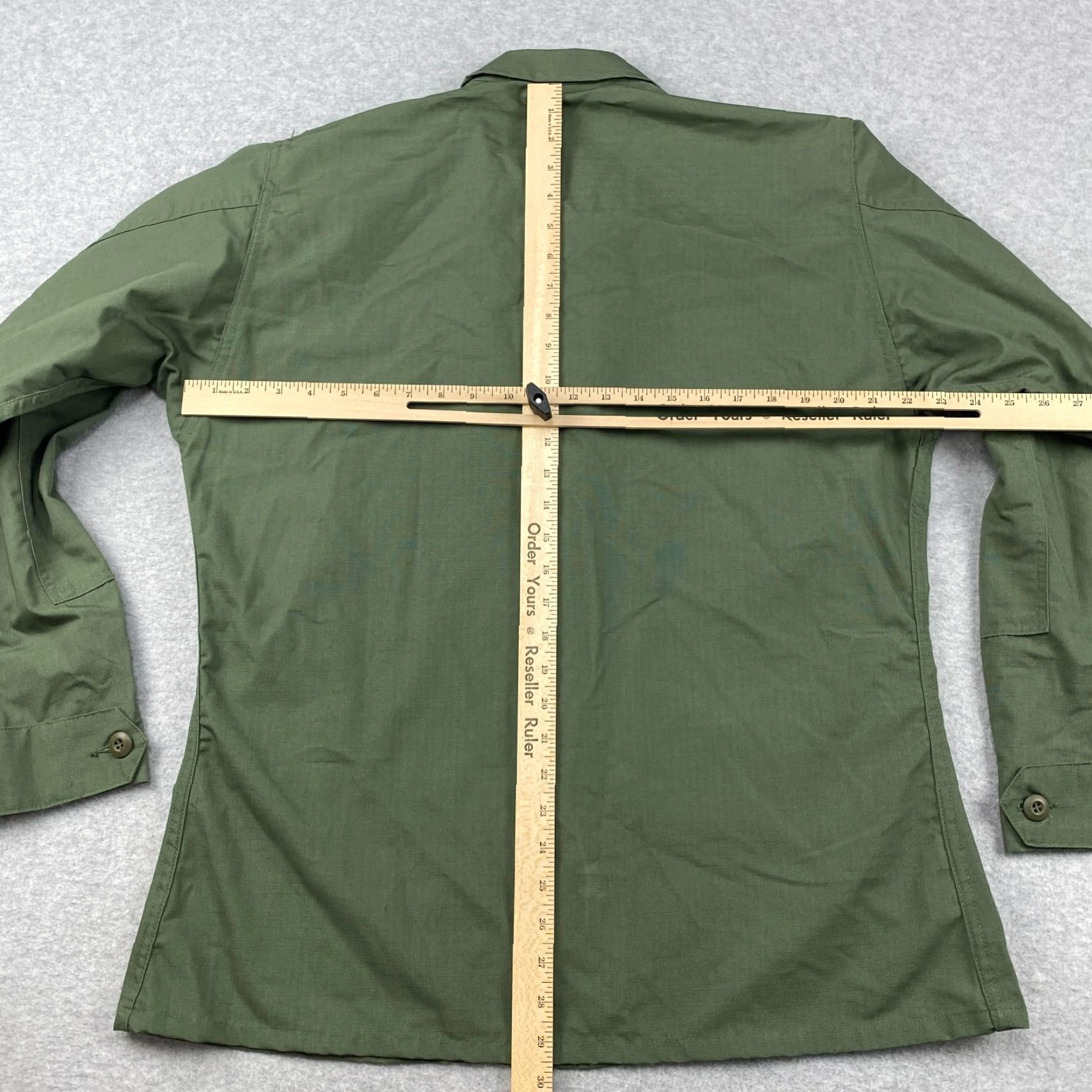 Propper VINTAGE PROPPER Military Jacket Mens M Green Button 2 Pocket NWT Deadstock BDU Canvas Cotton-Blend Shirt? Size US M / EU 48-50 / 2 - 7 Thumbnail
