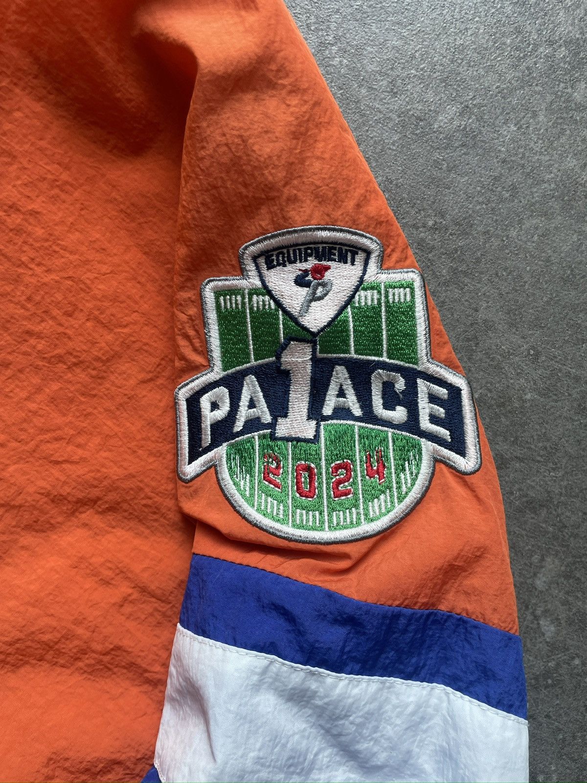 Palace Palace Skateboards Breakout Half-Zip Bomber Organge/Blue Size US XL / EU 56 / 4 - 4 Thumbnail