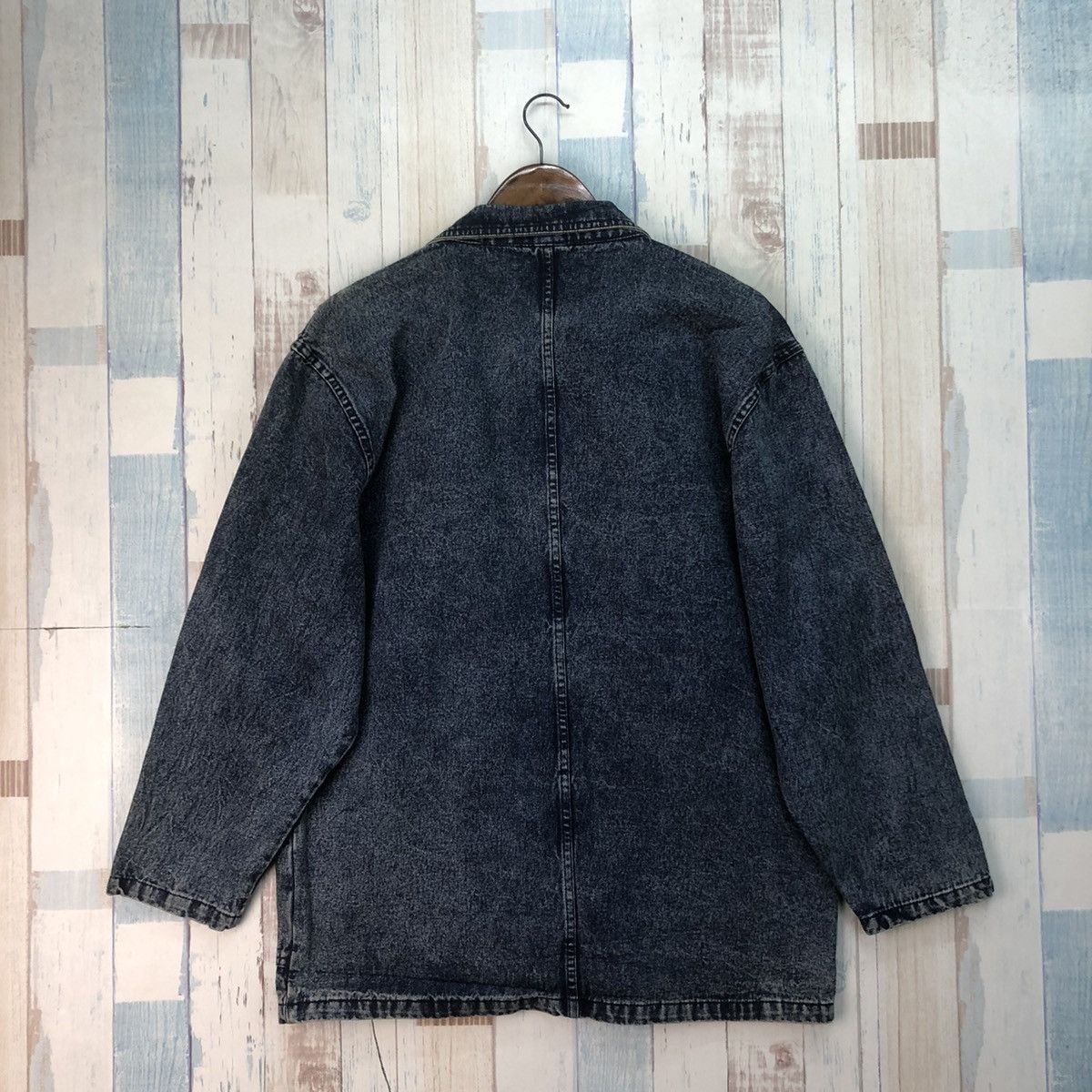 Japanese Brand × Vintage Vintage Jokwan Floral Embroidery Denim Jacket Size US L / EU 52-54 / 3 - 2 Thumbnail
