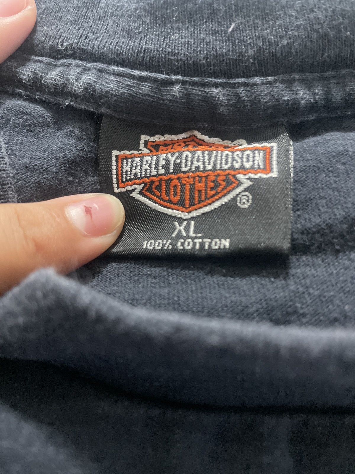 Harley Davidson 1992 Harley Davidson American pride T-shirt Size US XL / EU 56 / 4 - 2 Thumbnail
