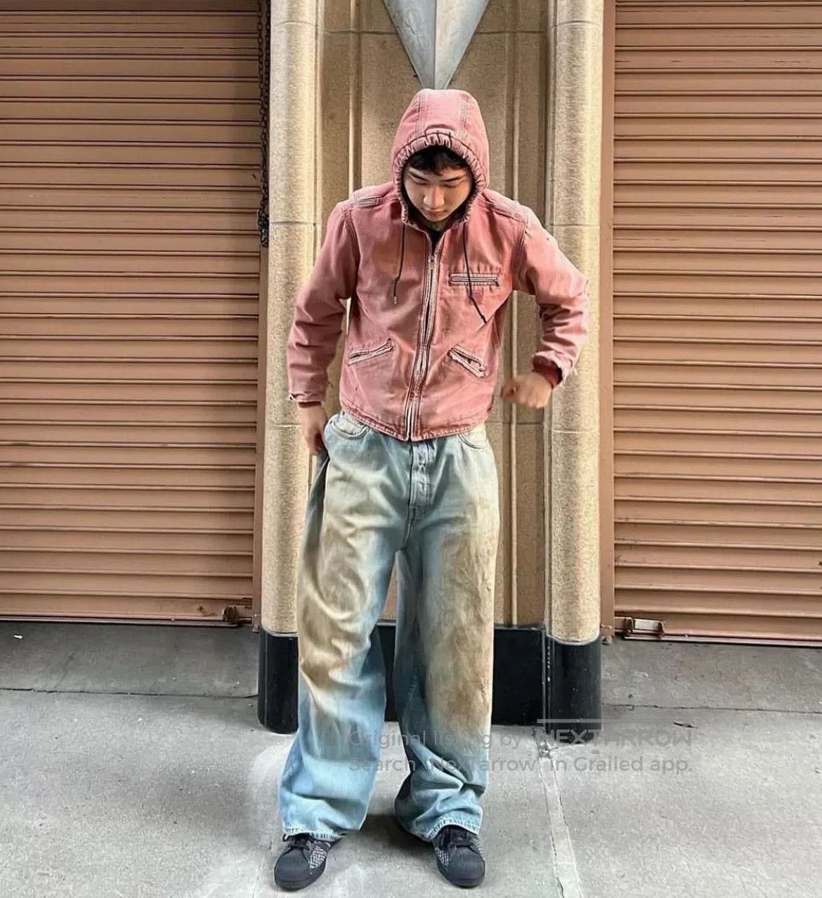 Vintage Vintage Carhartt WJ097 VRS Hoodie. Size US M / EU 48-50 / 2 - 5 Thumbnail