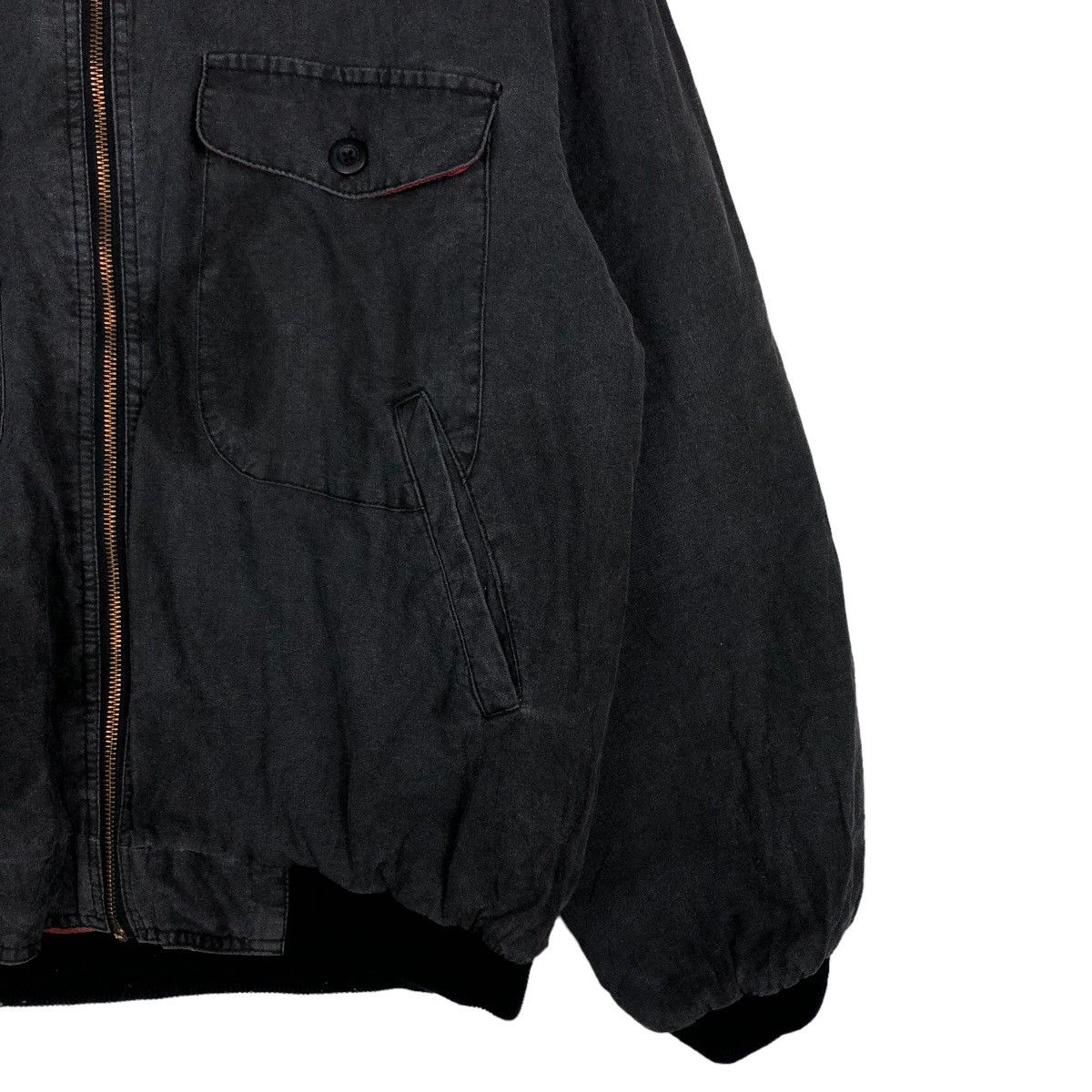 Japanese Brand Vintage Chore Bomber Jacket Barfur Japan Inspire CP Company Size US L / EU 52-54 / 3 - 5 Thumbnail