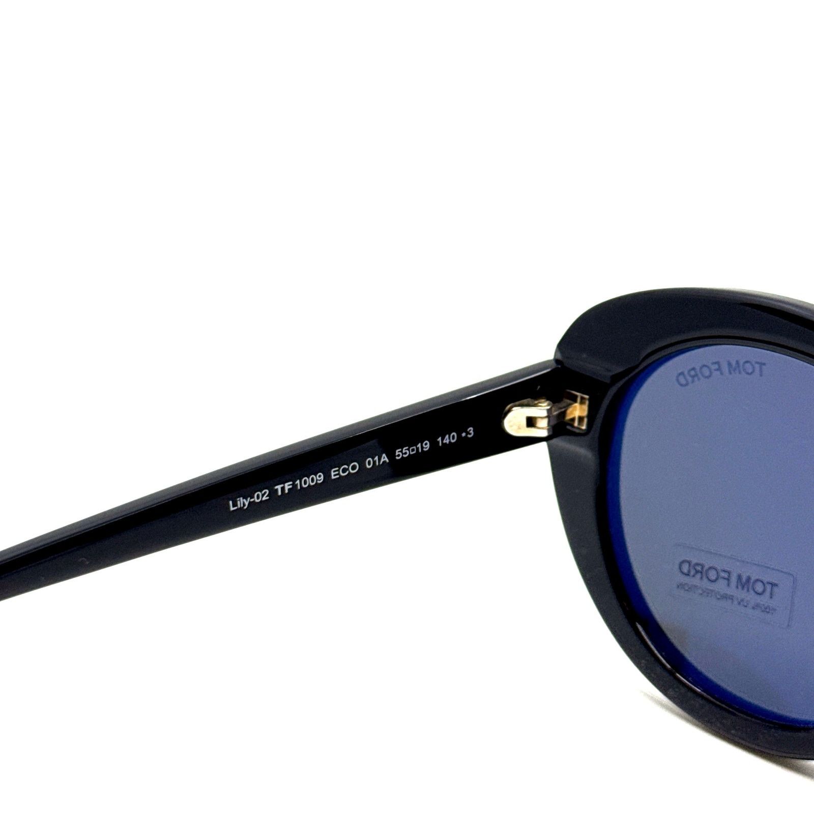 Tom Ford New, TOM FORD Lily-02 Sunglasses TF1009 01A Authentic Size ONE SIZE - 8 Thumbnail