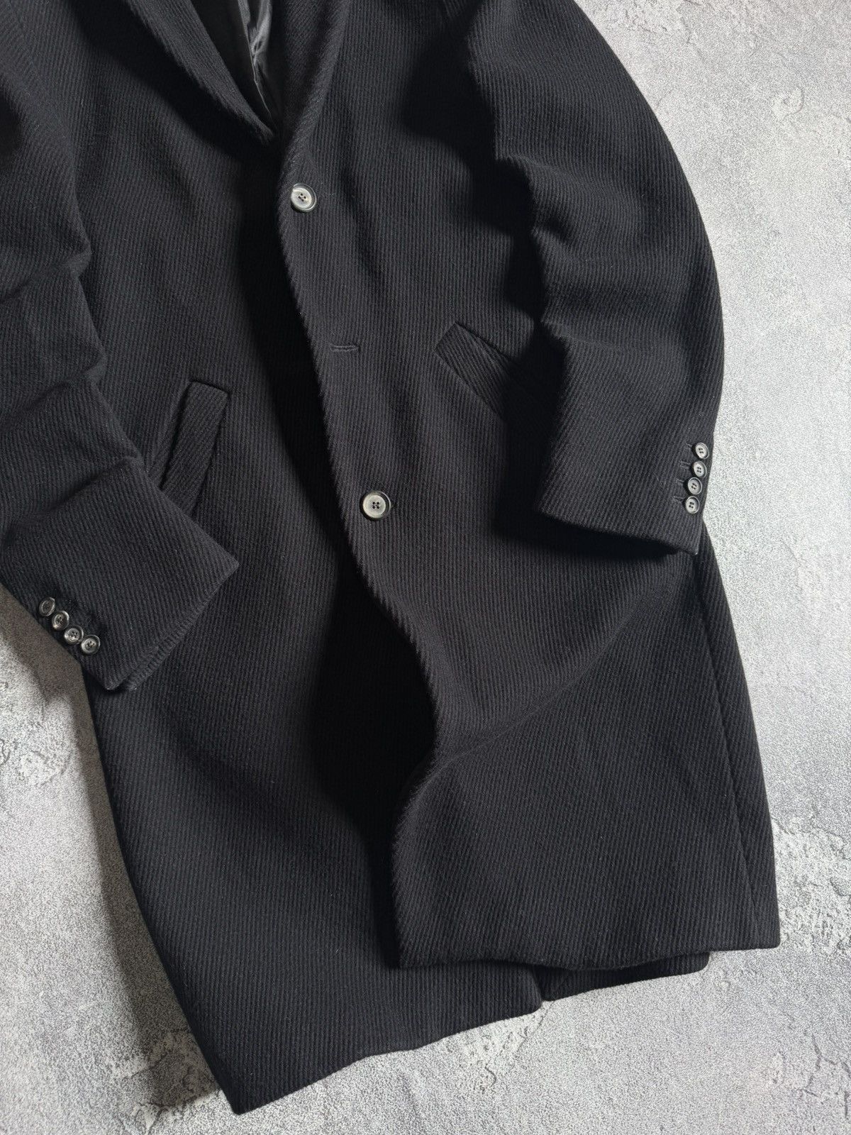 Axel Arigato × Designer Axel Arigato M button coat wool long jacket Japanese style Size US M / EU 48-50 / 2 - 2 Thumbnail