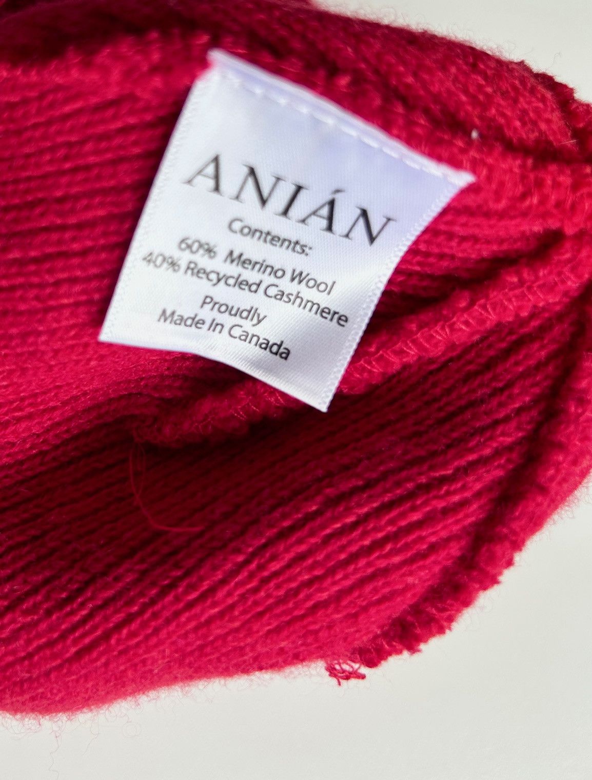 Other Anian Cashmere/Merino Beanie Size ONE SIZE - 3 Thumbnail