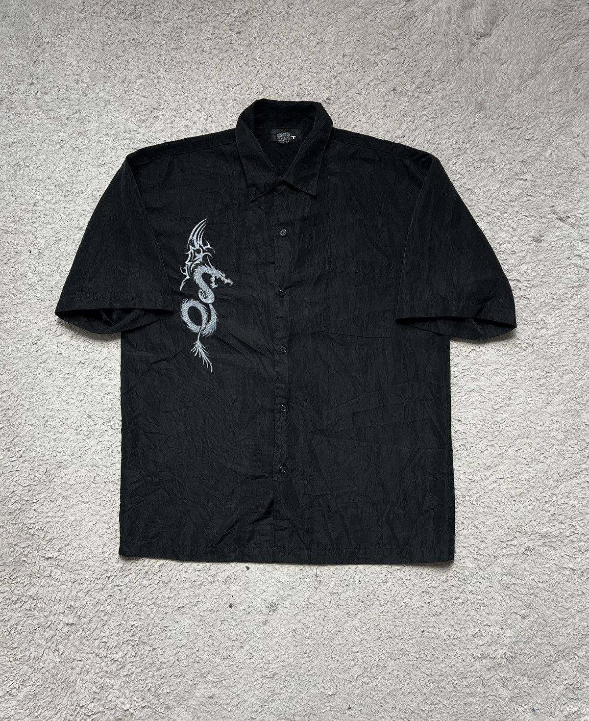 Vintage Shirt City Impact Dragon Vintage Black Size US L / EU 52-54 / 3 - 1 Thumbnail