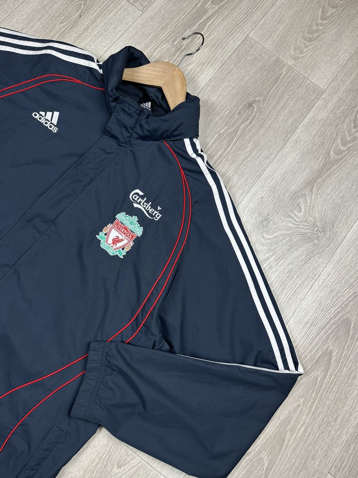 Adidas Adidas Liverpool 2006 Football Jacket Soccer Windbreaker XL Size US XL / EU 56 / 4 - 2 Thumbnail