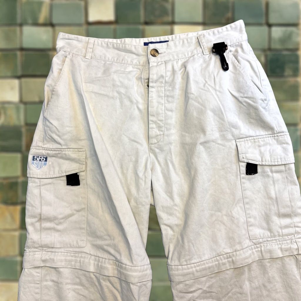 Vintage VINTAGE Triple 5 Soul Zip Away Convertible Cargo Pants Men’s 36 Tan Baggy Cargo Pocket 30 In Inseam Men Junior? Size US 36 / EU 52 - 1 Thumbnail