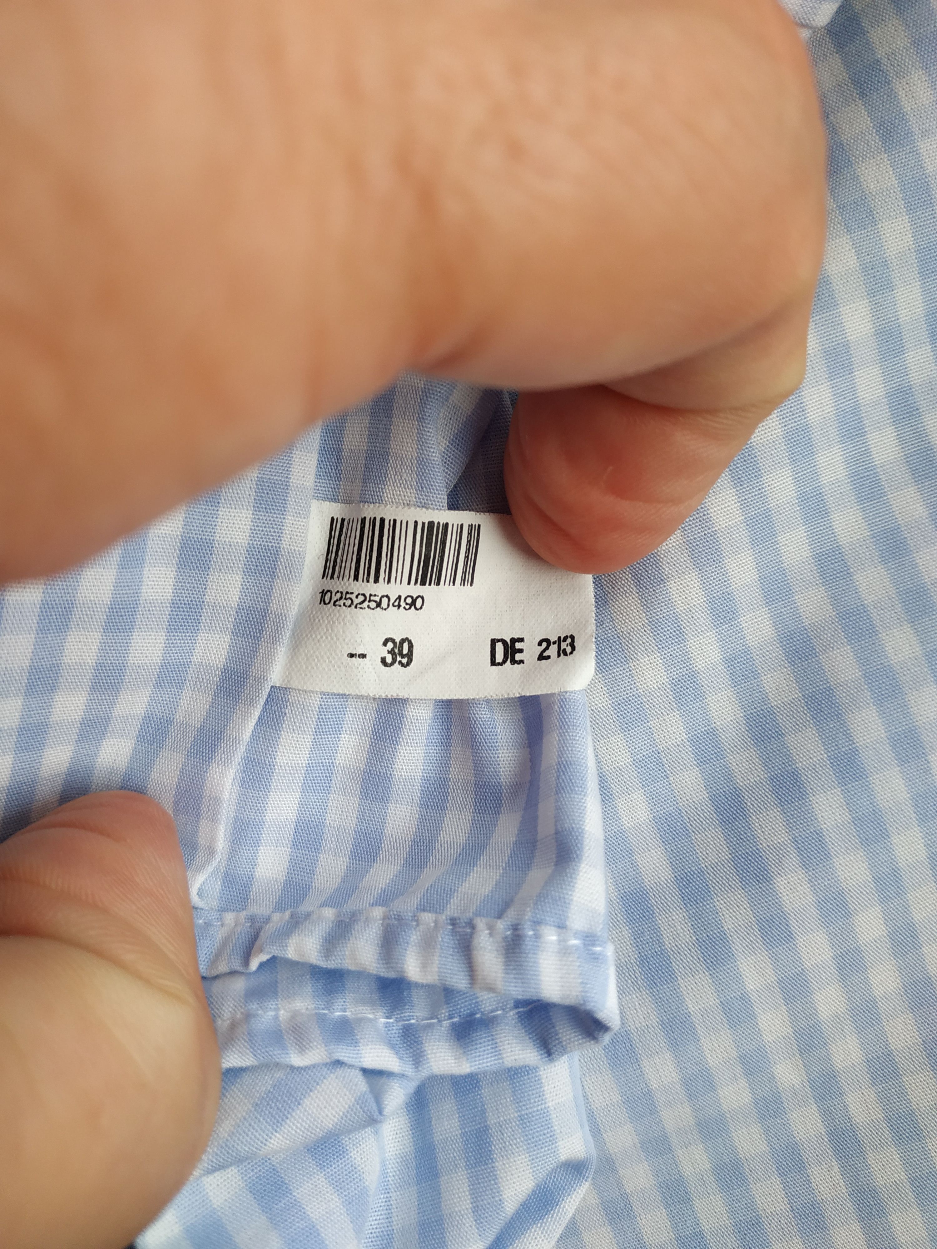 Hugo Boss HUBO BOSS Men's Checkered Button Up Shirt, s. M/ 39(collar) Size US M / EU 48-50 / 2 - 10 Thumbnail