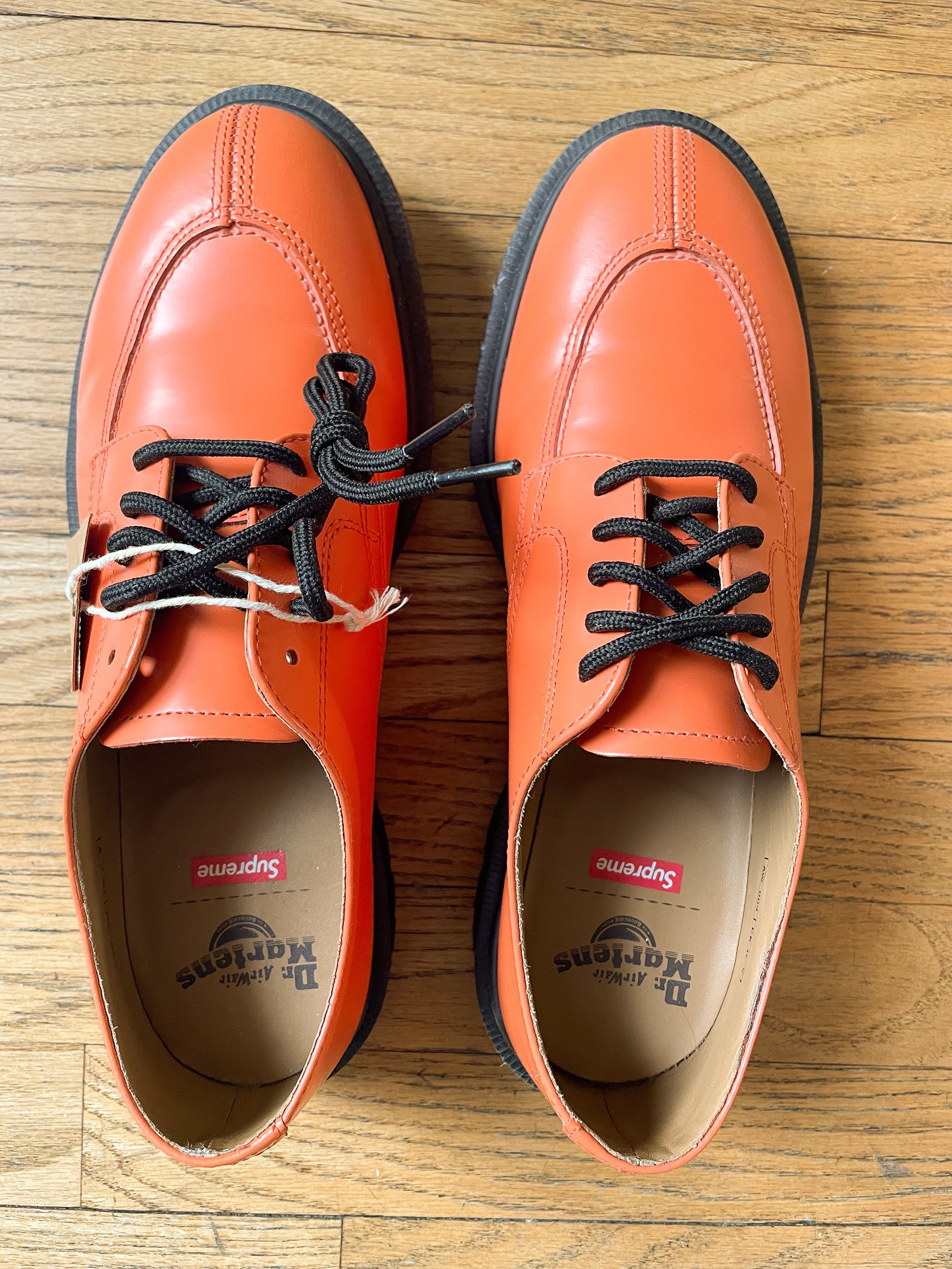 Dr. Martens × Supreme Supreme 2046 Doc Martens Orange Shoes Size 9M US Size US 9 / EU 42 - 4 Thumbnail