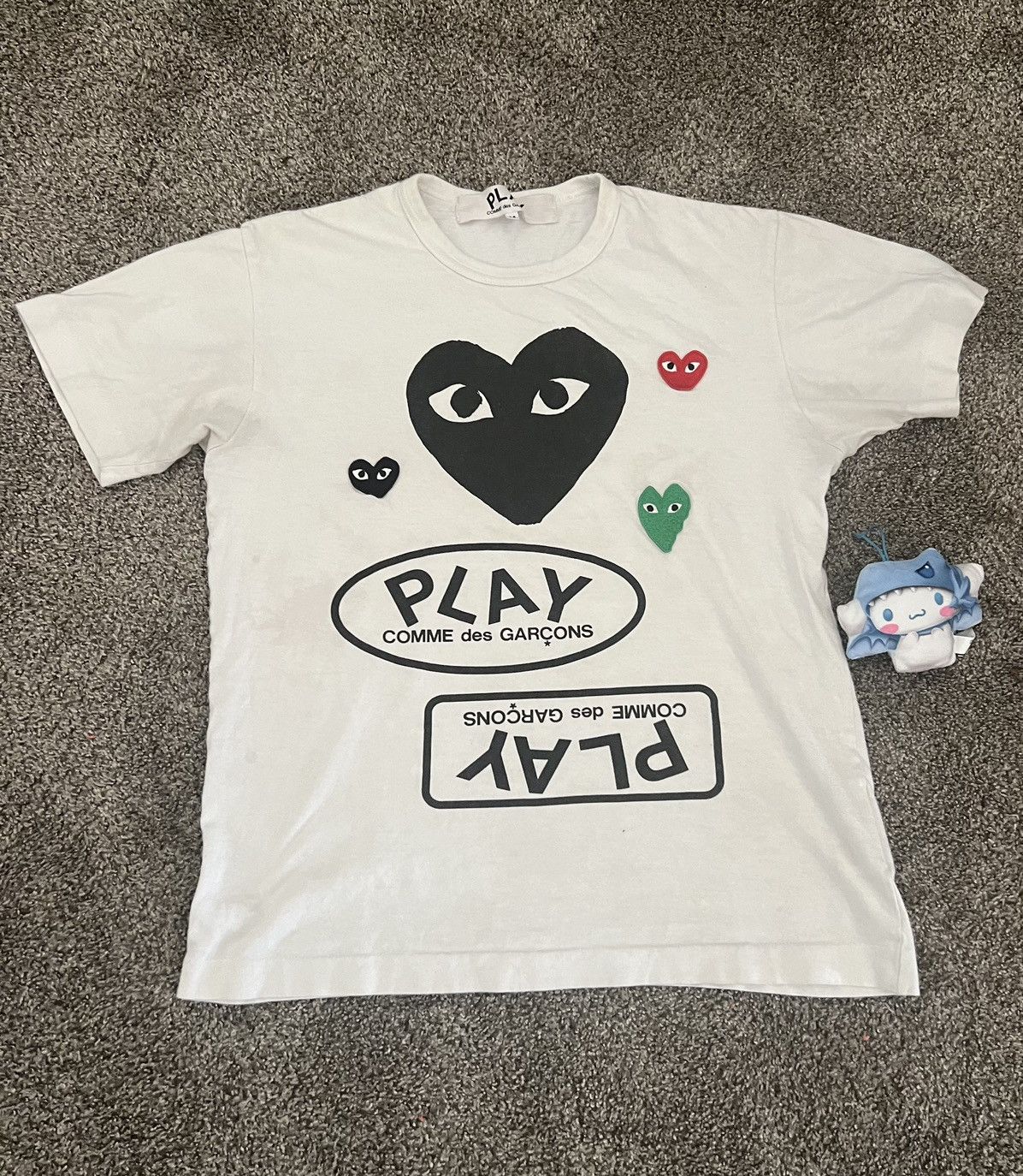 Comme des Garcons × Comme des Garcons PLAY Comme Des Garçons PLAY Tee Size US M / EU 48-50 / 2 - 1 Thumbnail