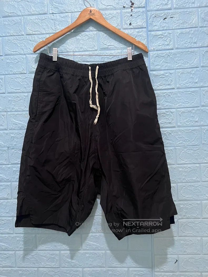 Rick Owens Rick Owens Black Downshift Shorts Size US 42 / EU 58 - 1 Thumbnail