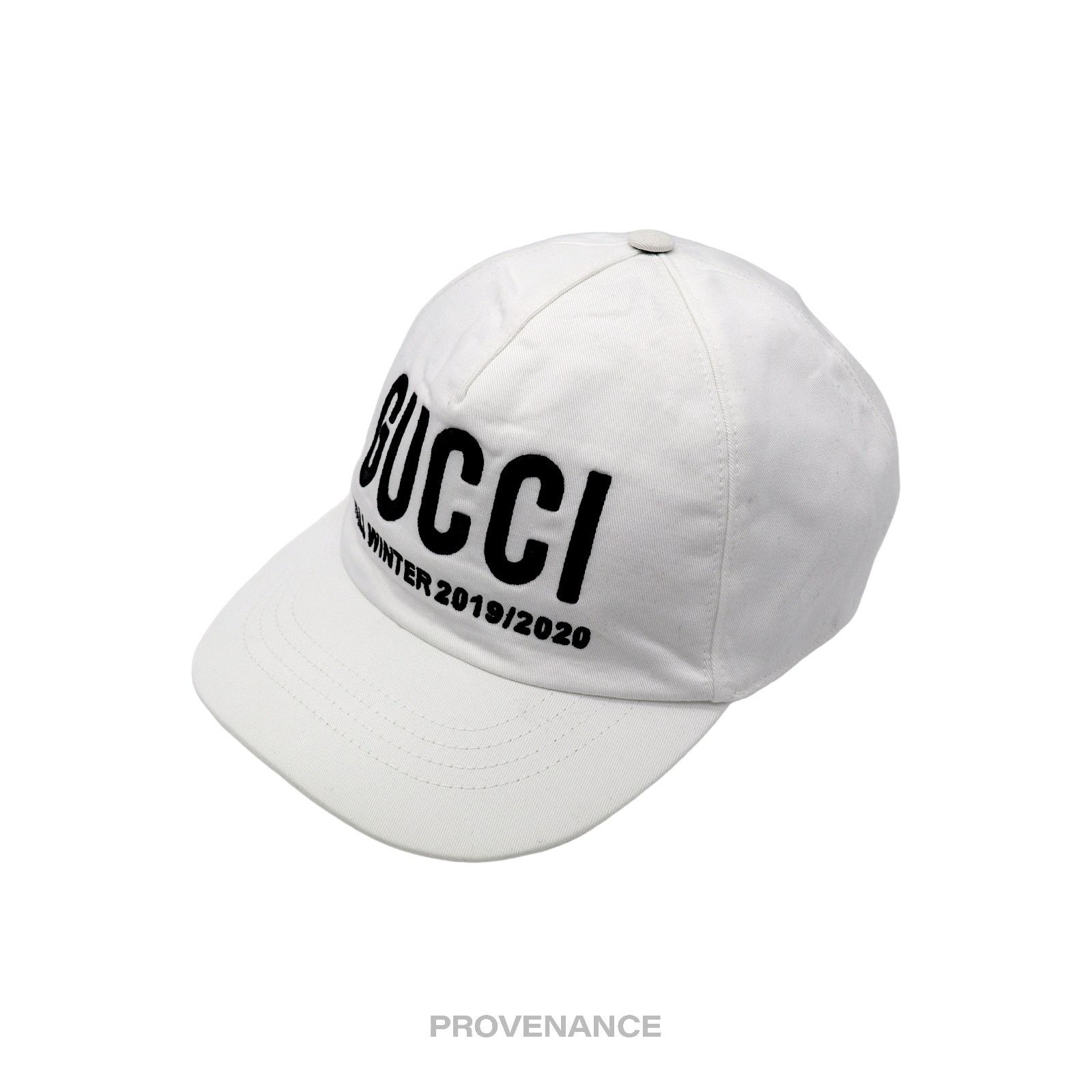 Gucci 🔴 Gucci Campaign Hat Cap - White Size ONE SIZE - 3 Thumbnail