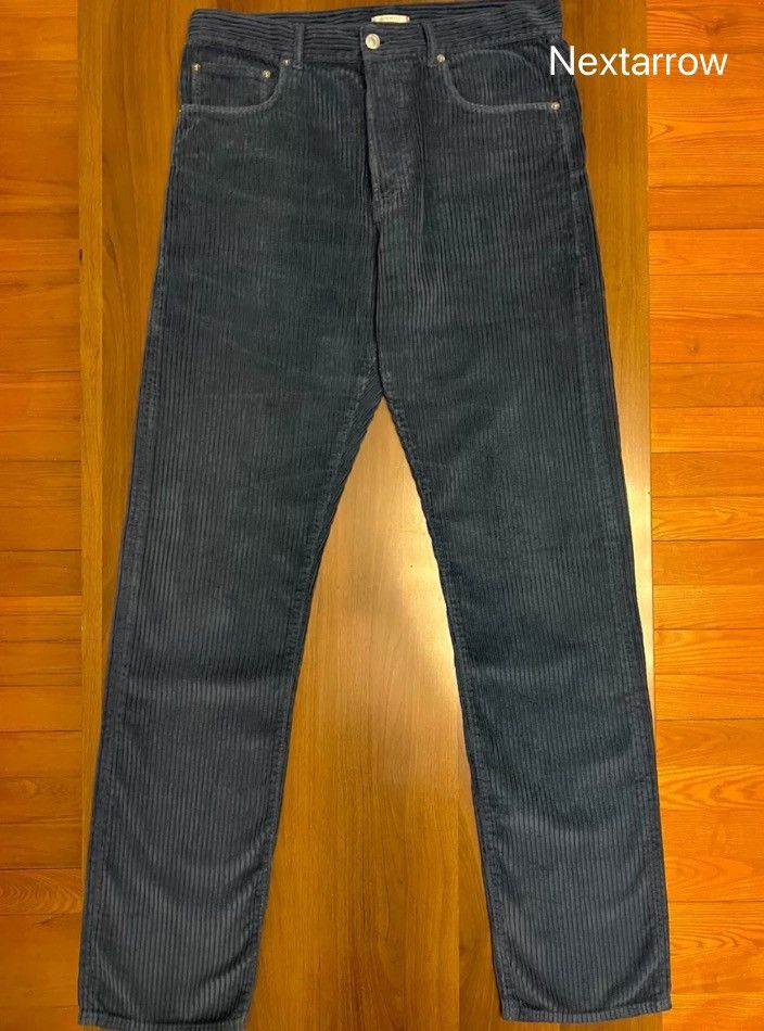 Dior Dior 20ss dark blue corduroy leg pants2410-Nextarrow Size US 31 - 1 Thumbnail