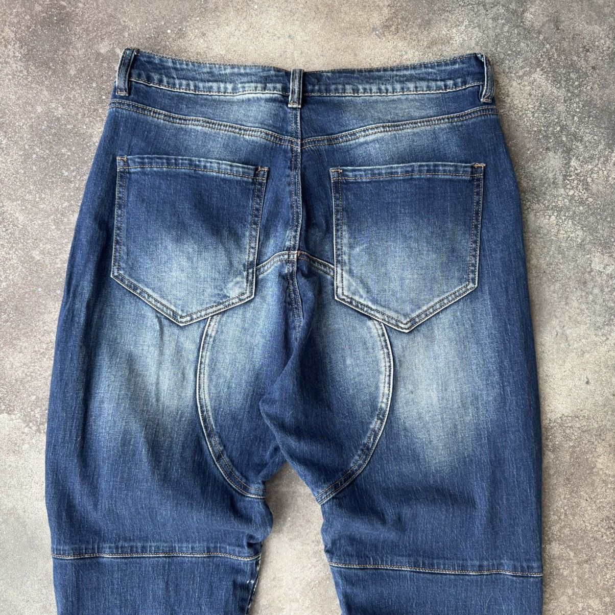 Hysteric Glamour × Japanese Brand × Vintage Vintage Painted Patchwork Washed Distressed Y2K Jeans Size US 32 / EU 48 - 10 Thumbnail