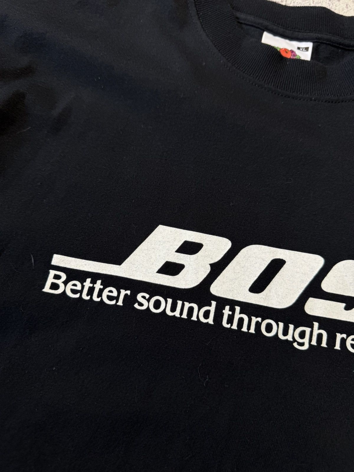 Vintage Vintage 90s t shirt bose better sound through research Size US XL / EU 56 / 4 - 7 Thumbnail