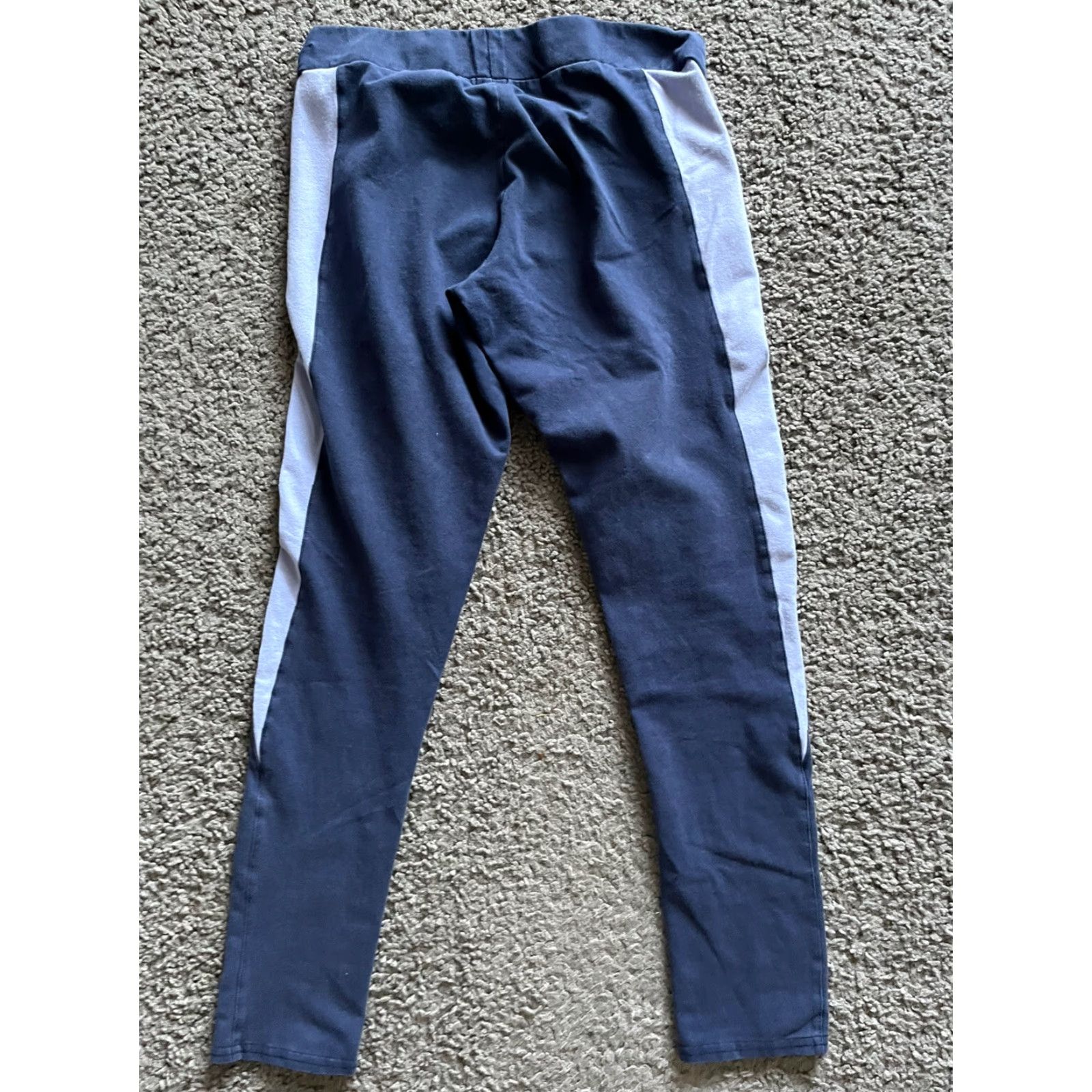 Vintage VINTAGE? No — Aerie Leggings Women M Blue Activewear Leggings Adult Regular Medium Blue Athleisure Comfortable, Lightweight, Solid, 2010s Womens Size 32" / US 10 / IT 46 - 3 Thumbnail