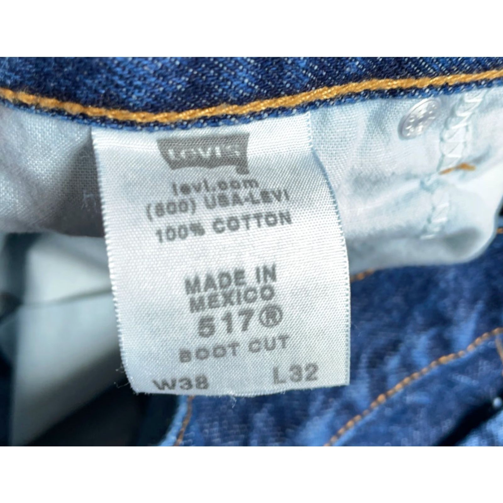 Levi's VINTAGE Levi's Jeans Main Selling Point Bootcut Jeans 517 2002 36 x 33 Blue Mens Size US 36 / EU 52 - 4 Thumbnail