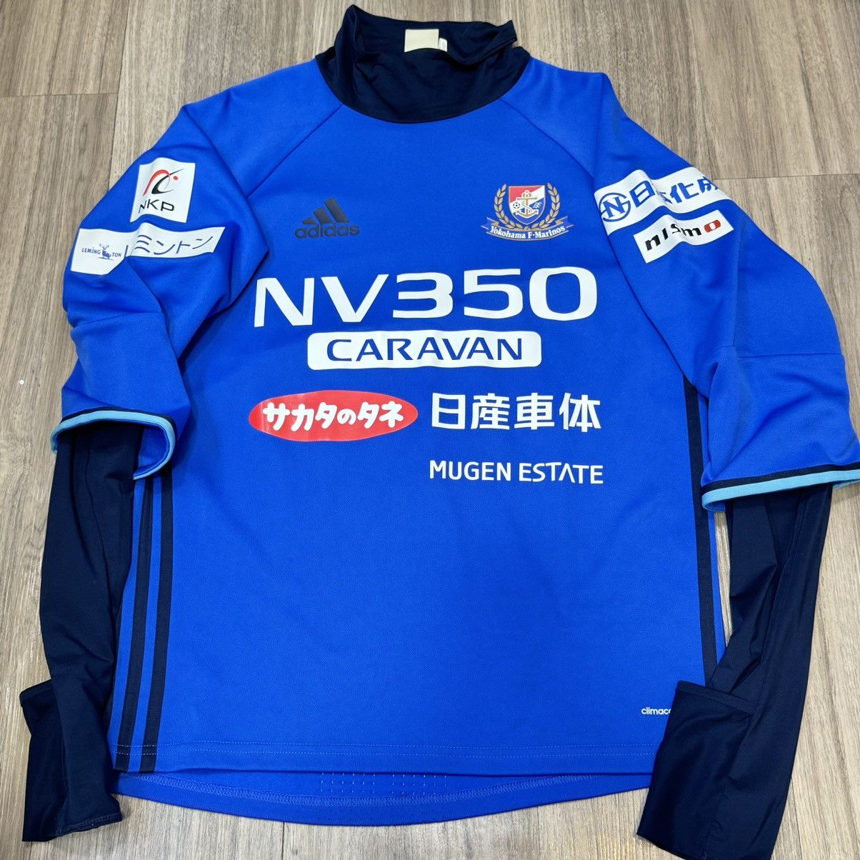 Adidas × Japanese Brand Yokohama Marinos 2015 training sweater Size US M / EU 48-50 / 2 - 1 Thumbnail
