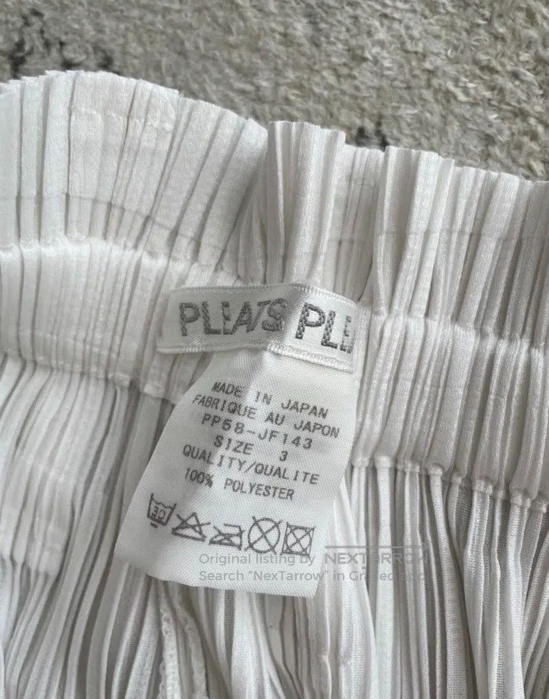 Issey Miyake Issey Miyake size:3 Pure White Long Pants Size 22" - 9 Thumbnail
