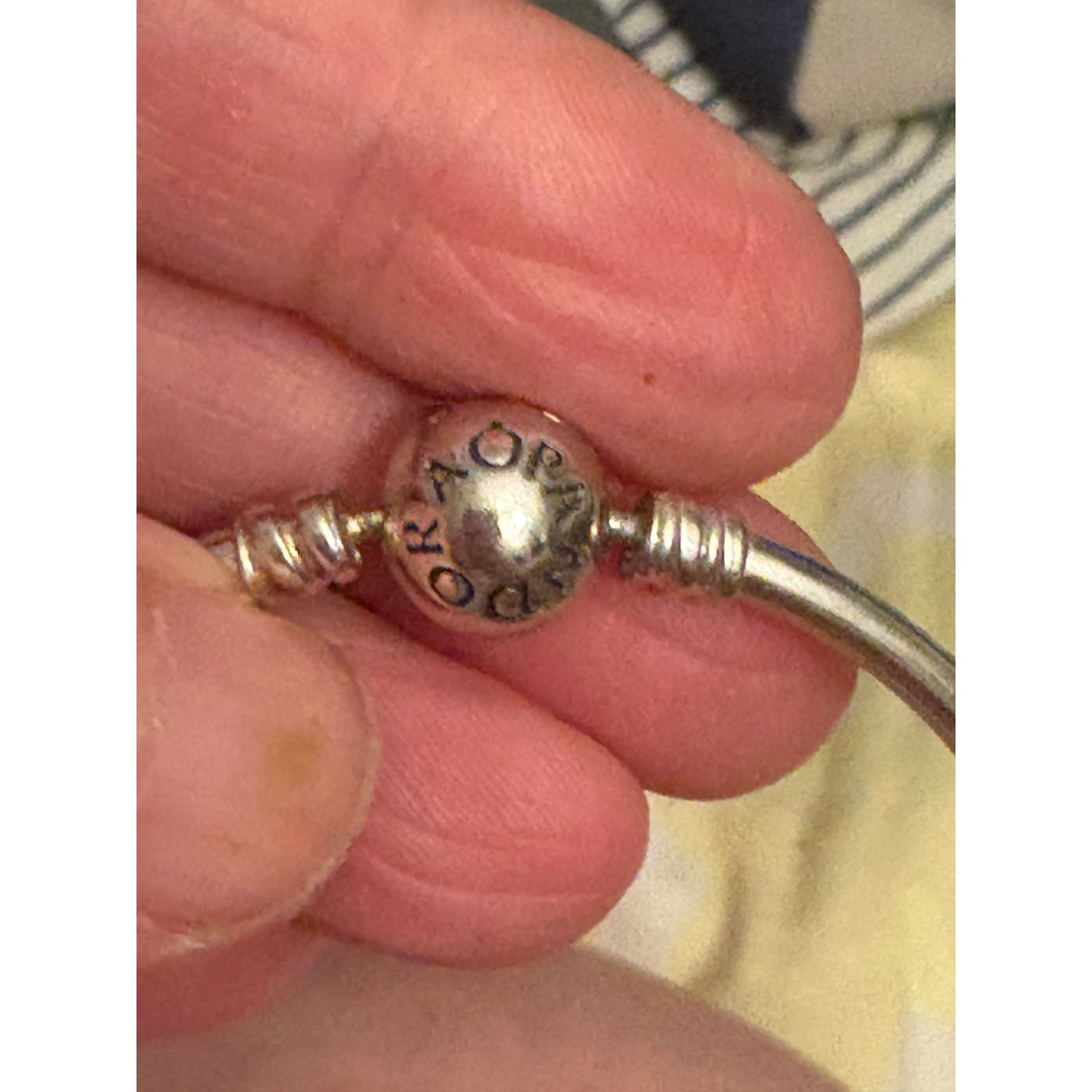 pandora Pandora 925 ALE Sterling Silver Charm Bracelet 6.25” Size ONE SIZE - 5 Thumbnail