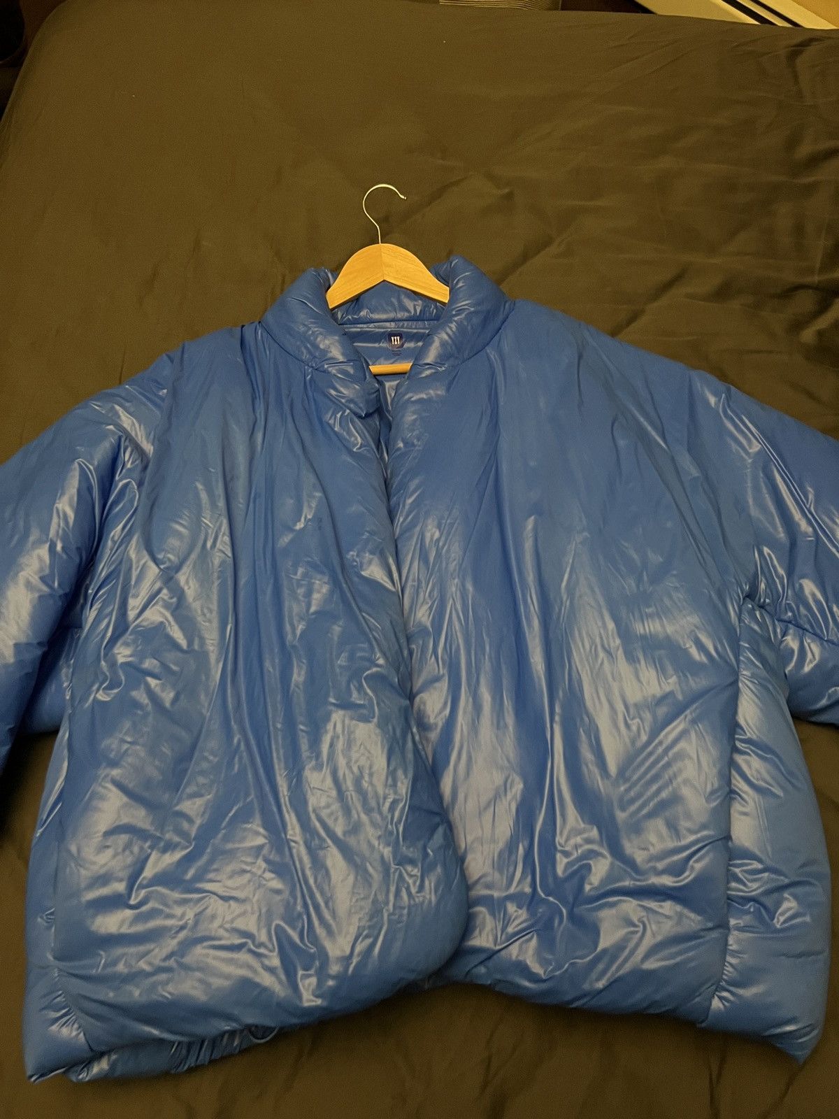 image of Yeezy Gap Round Jacket in Blue, Men's (Size Medium)