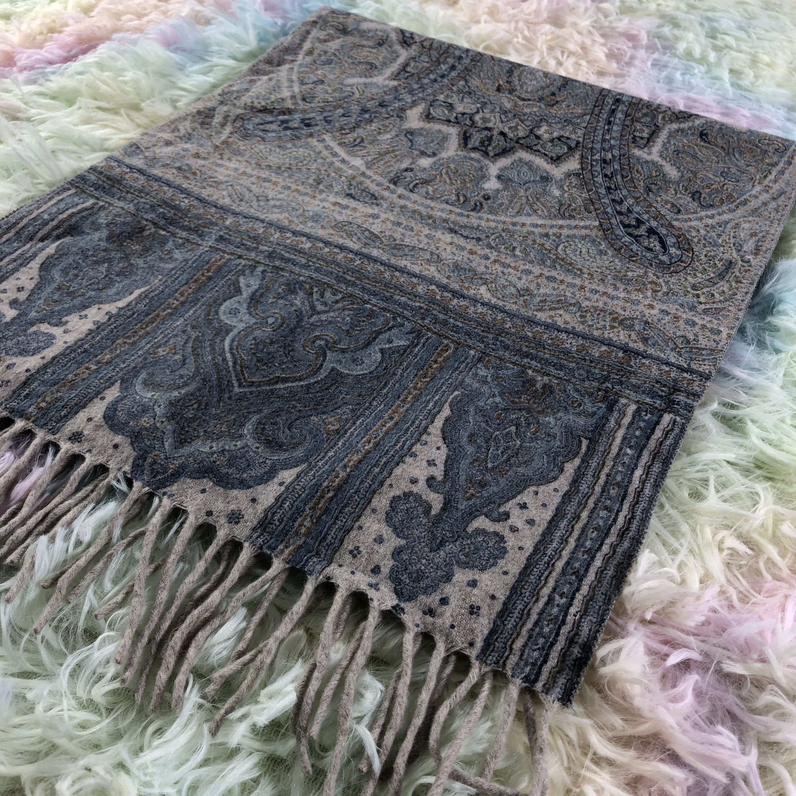 Vintage Glen Prince Scarf / Muffler / Neckwear - KM489 Size ONE SIZE - 3 Thumbnail