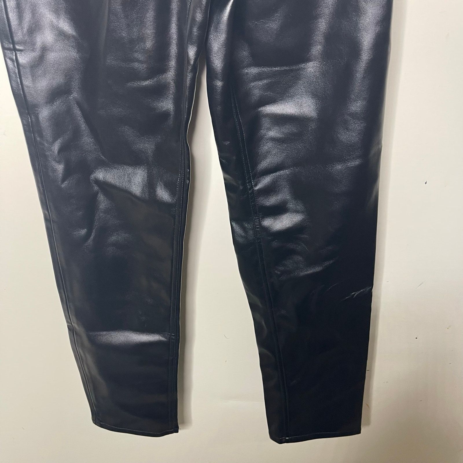 Anine Bing ANINE BING Bruno Pant in Black Recycled Leather FR 32 US 2 Size 26" / US 2 / IT 38 - 6 Thumbnail