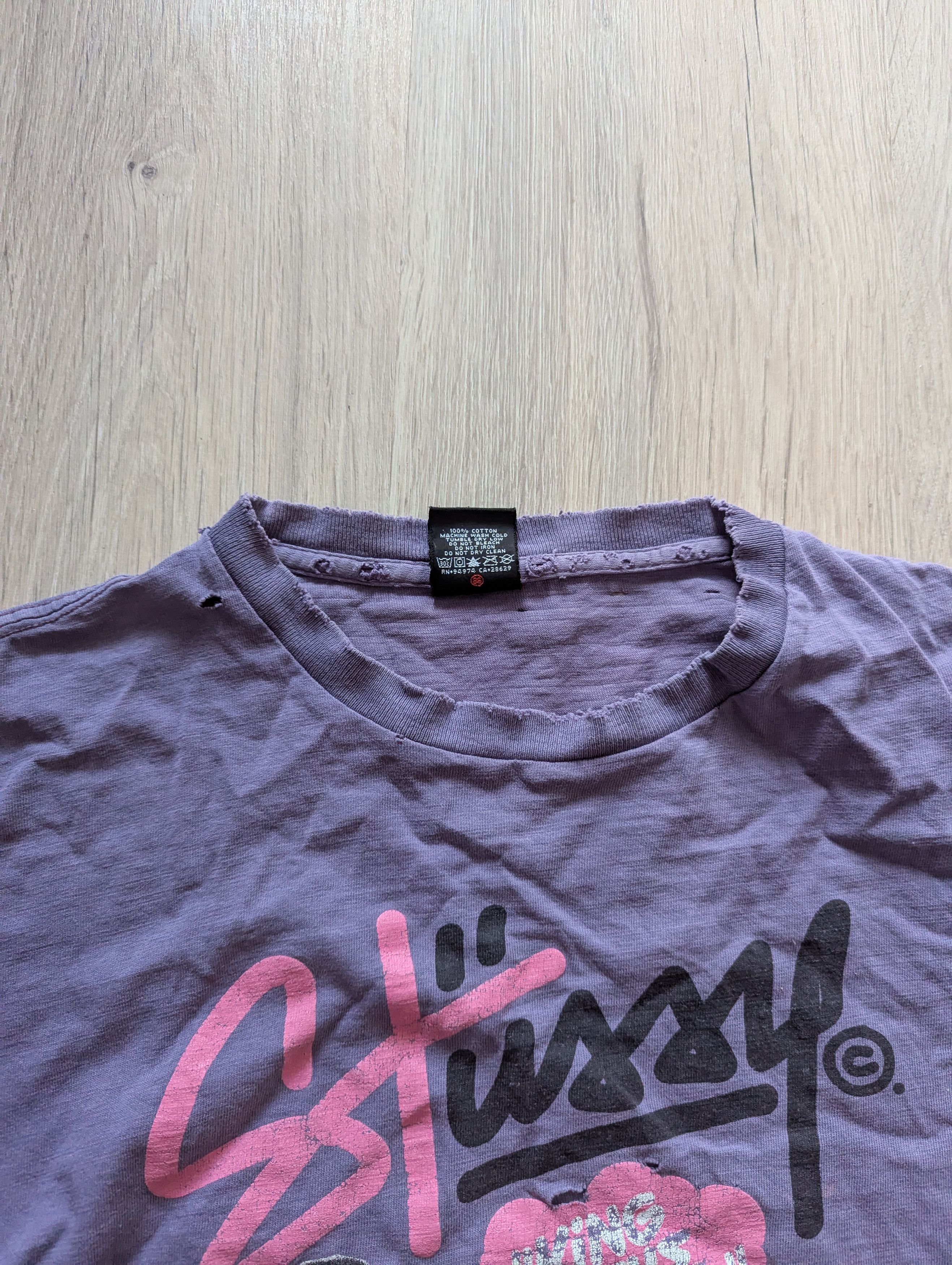 Stussy Stussy Vintage Purple Holes NYC Staple Pigeon New York Size US L / EU 52-54 / 3 - 2 Thumbnail