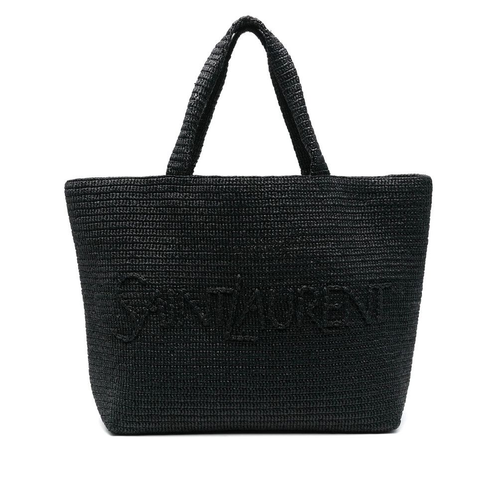 Saint Laurent Paris Saint Laurent BLACK Tote Bags Size ONE SIZE - 1 Thumbnail