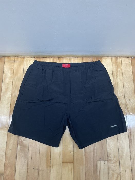 Supreme Nylon Water Short Royal Box Logo Bogo Size Small SS19 Blue black  cherry