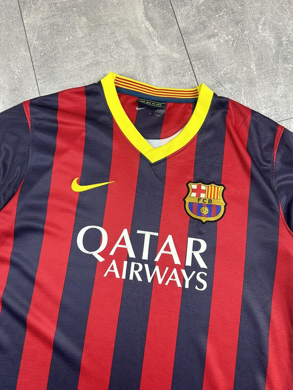 Nike Nike Barcelona FC Soccer Jersey Vintage Size US L / EU 52-54 / 3 - 2 Thumbnail