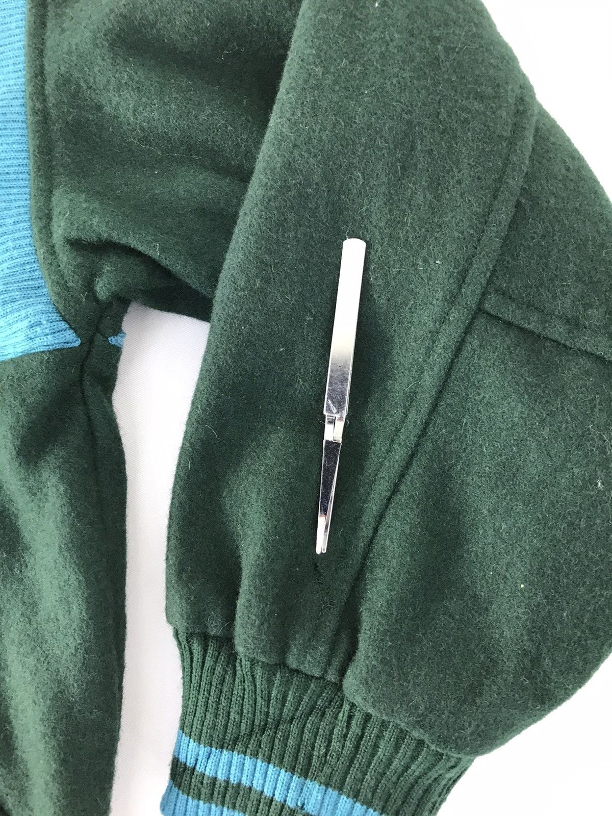 Vintage Vintage Cocodes Varsity Jacket Distressed Green Colour Style Size US M / EU 48-50 / 2 - 7 Thumbnail