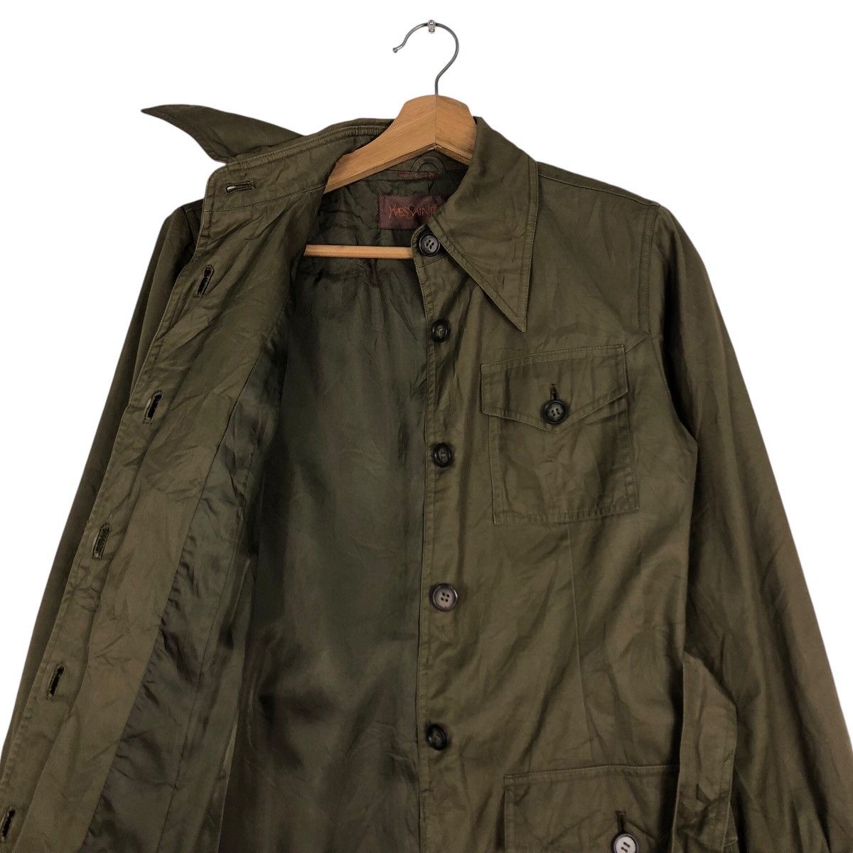 Yves Saint Laurent 📌Vintage Long Jacket Robed Yves Saint Laurent Size US M / EU 48-50 / 2 - 14 Thumbnail