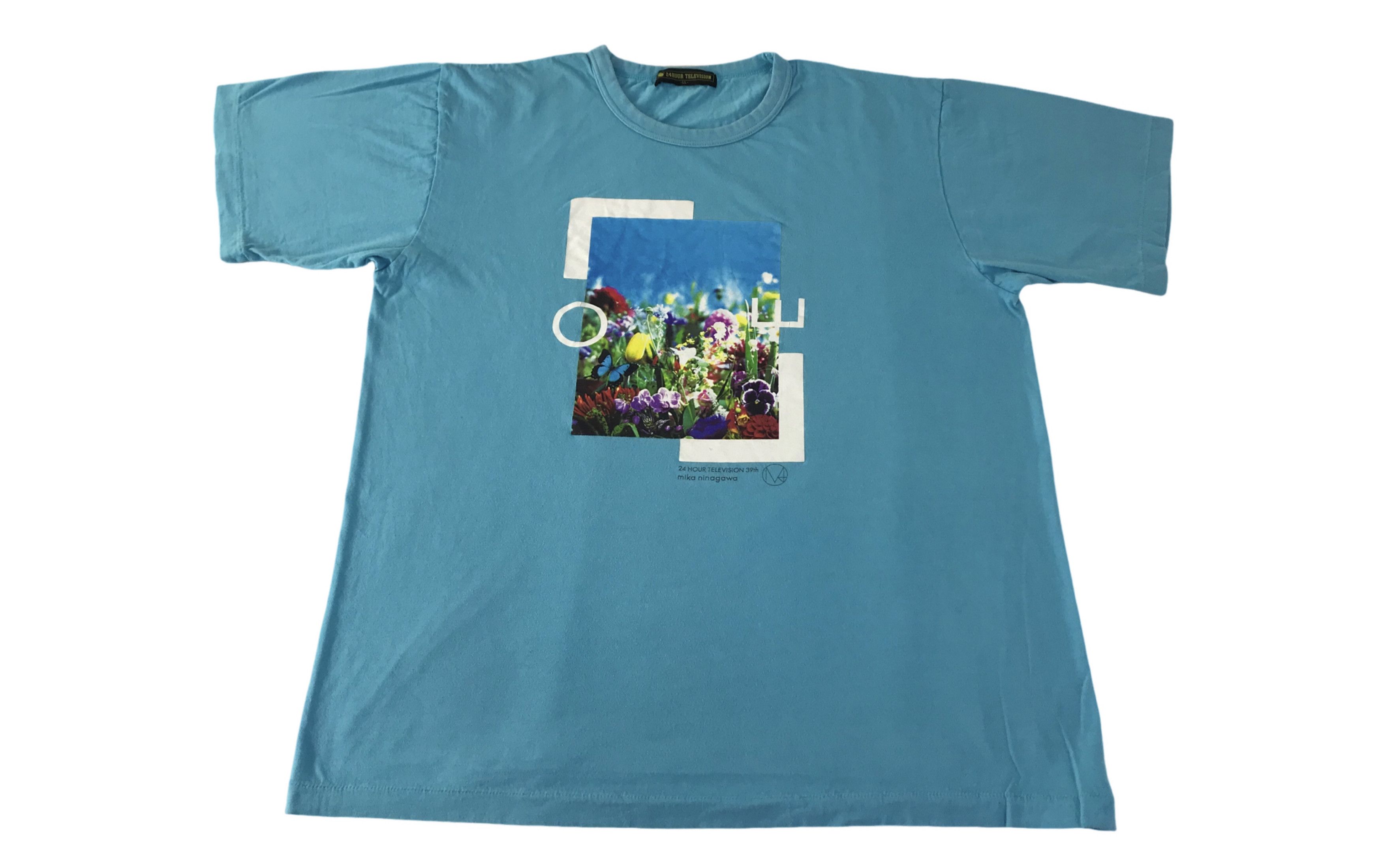 24 Hour Television 39th Mika Ninagawa Floral Printed Tee