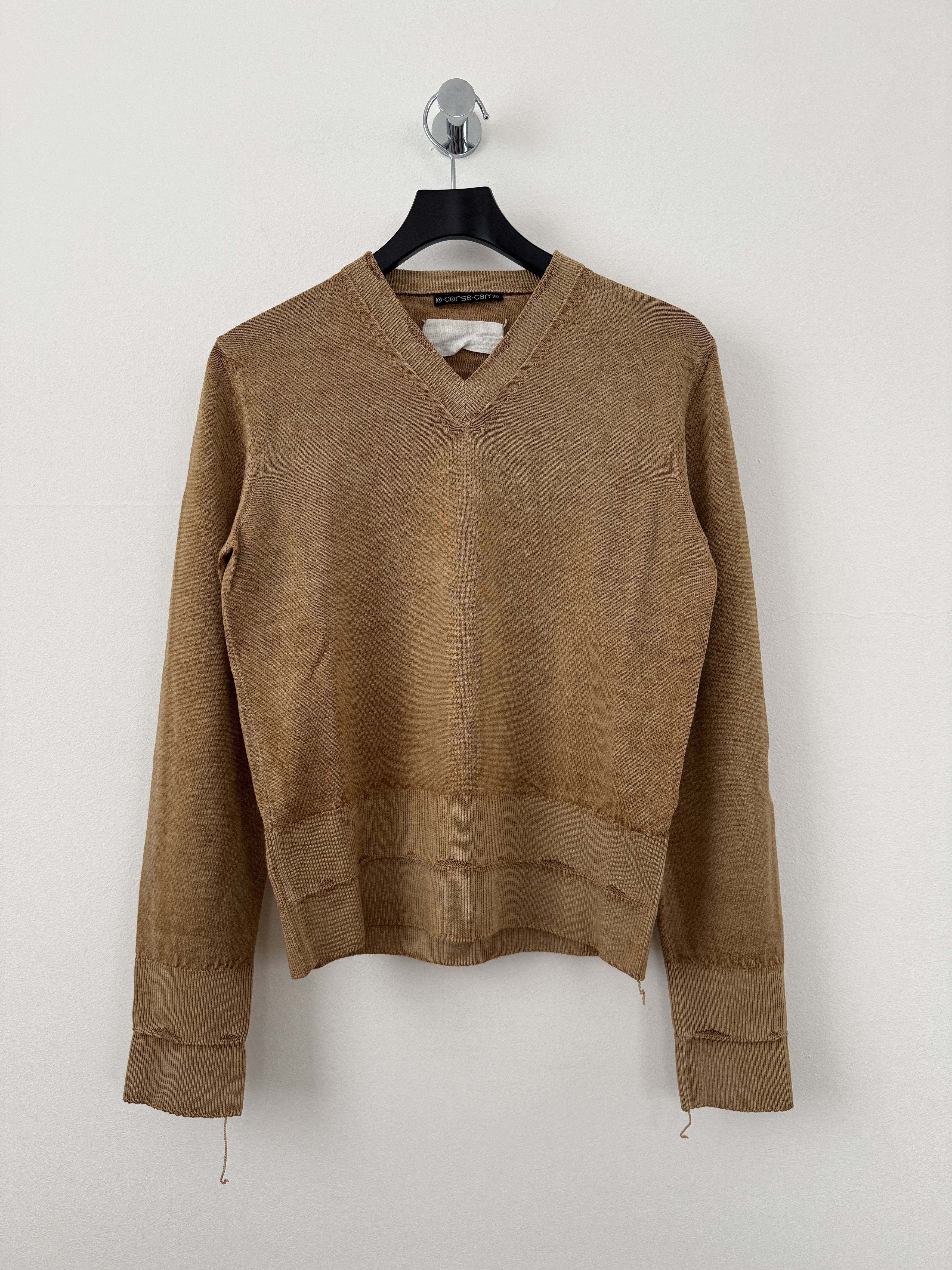 Maison Margiela Miss Deanna 10 Corso Como Distressed Sweater Size L / US 10 / IT 46 - 1 Thumbnail