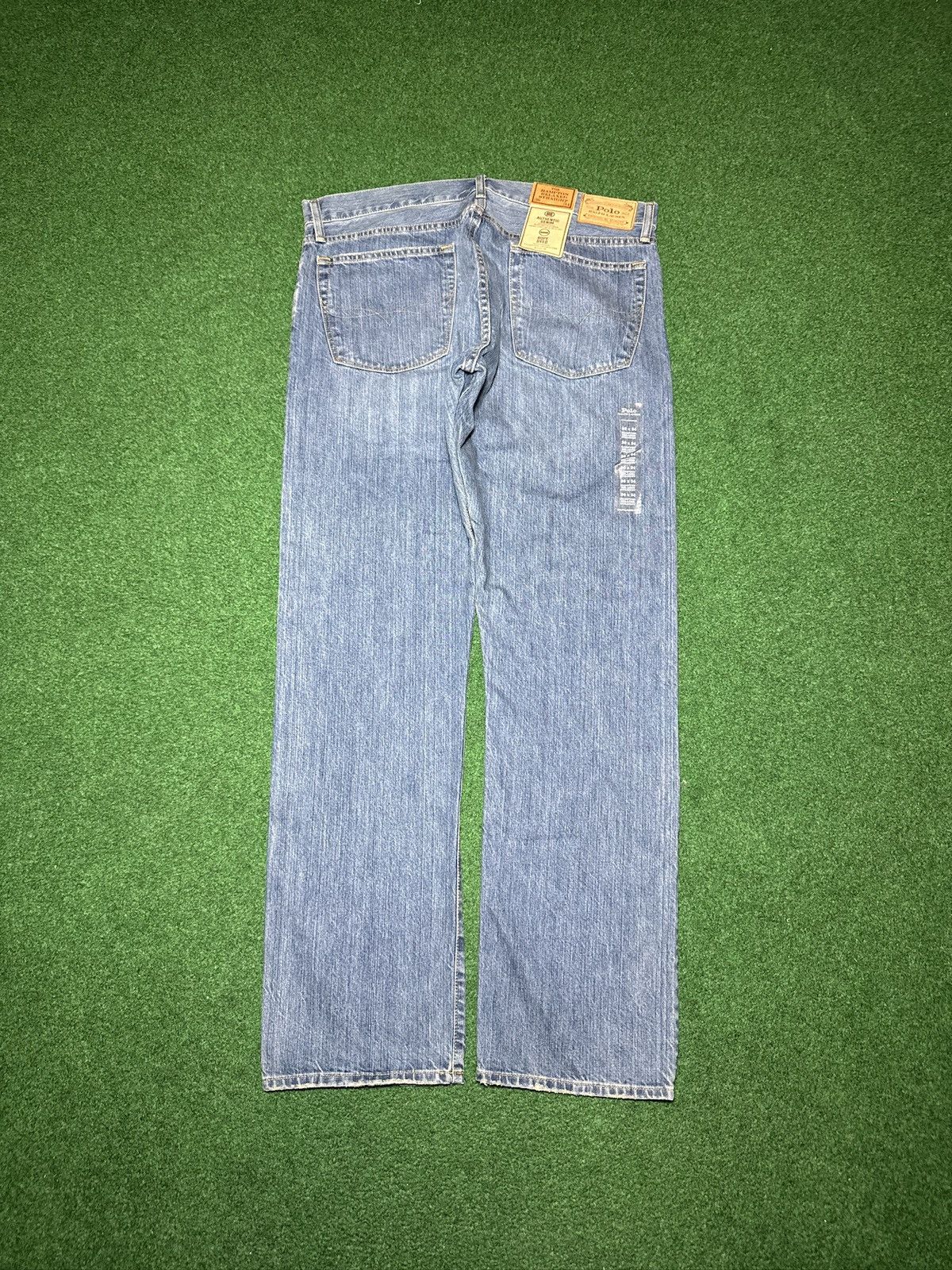Polo Ralph Lauren Polo Ralph Lauren Hampton Relaxed Straight Jeans 36x34 Denim Size US 36 / EU 52 - 1 Thumbnail