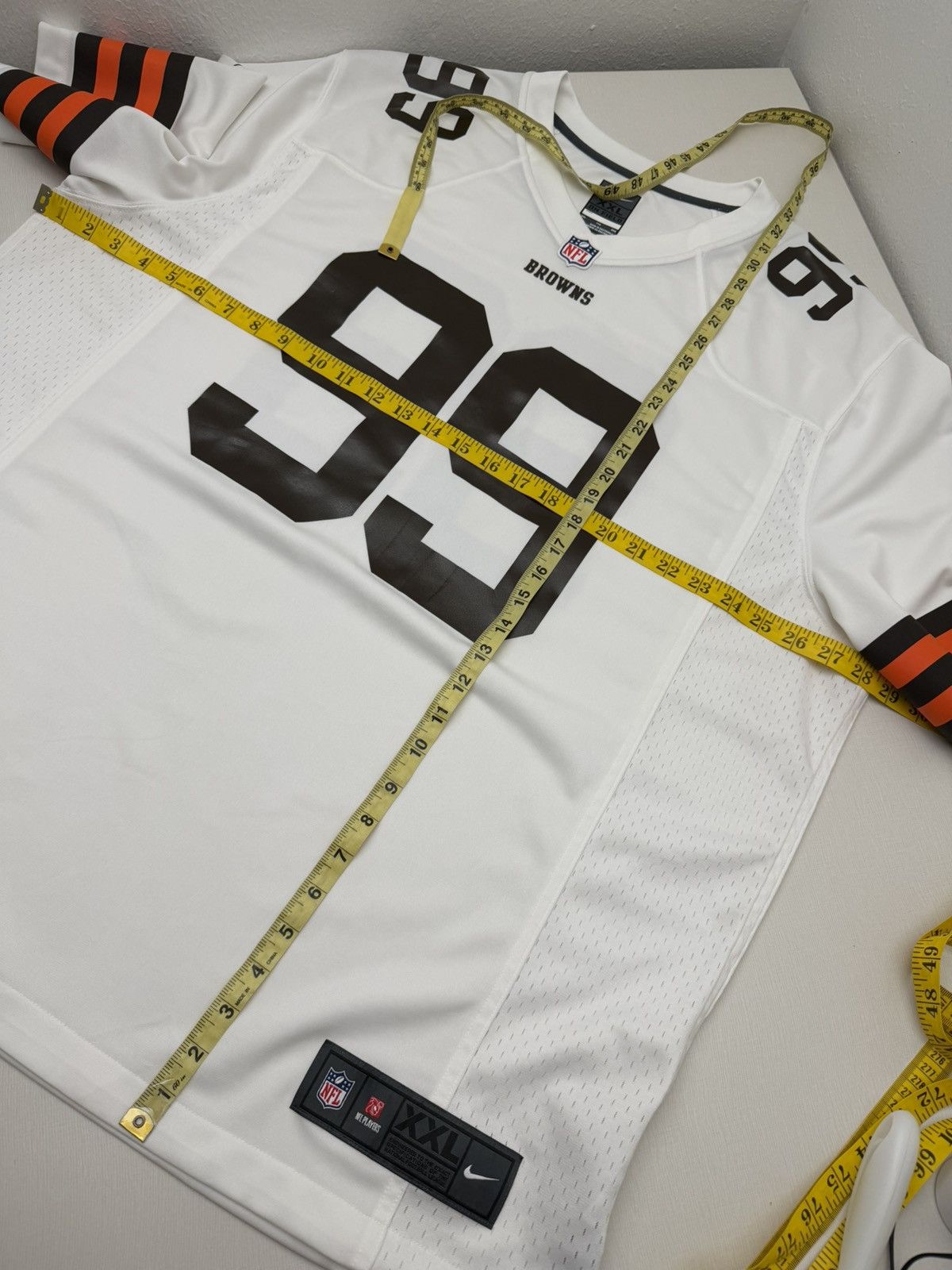 Nike Cleveland Browns Paul Kruger Nike Game Player NFL Jersey XXL Size US XXL / EU 58 / 5 - 8 Thumbnail