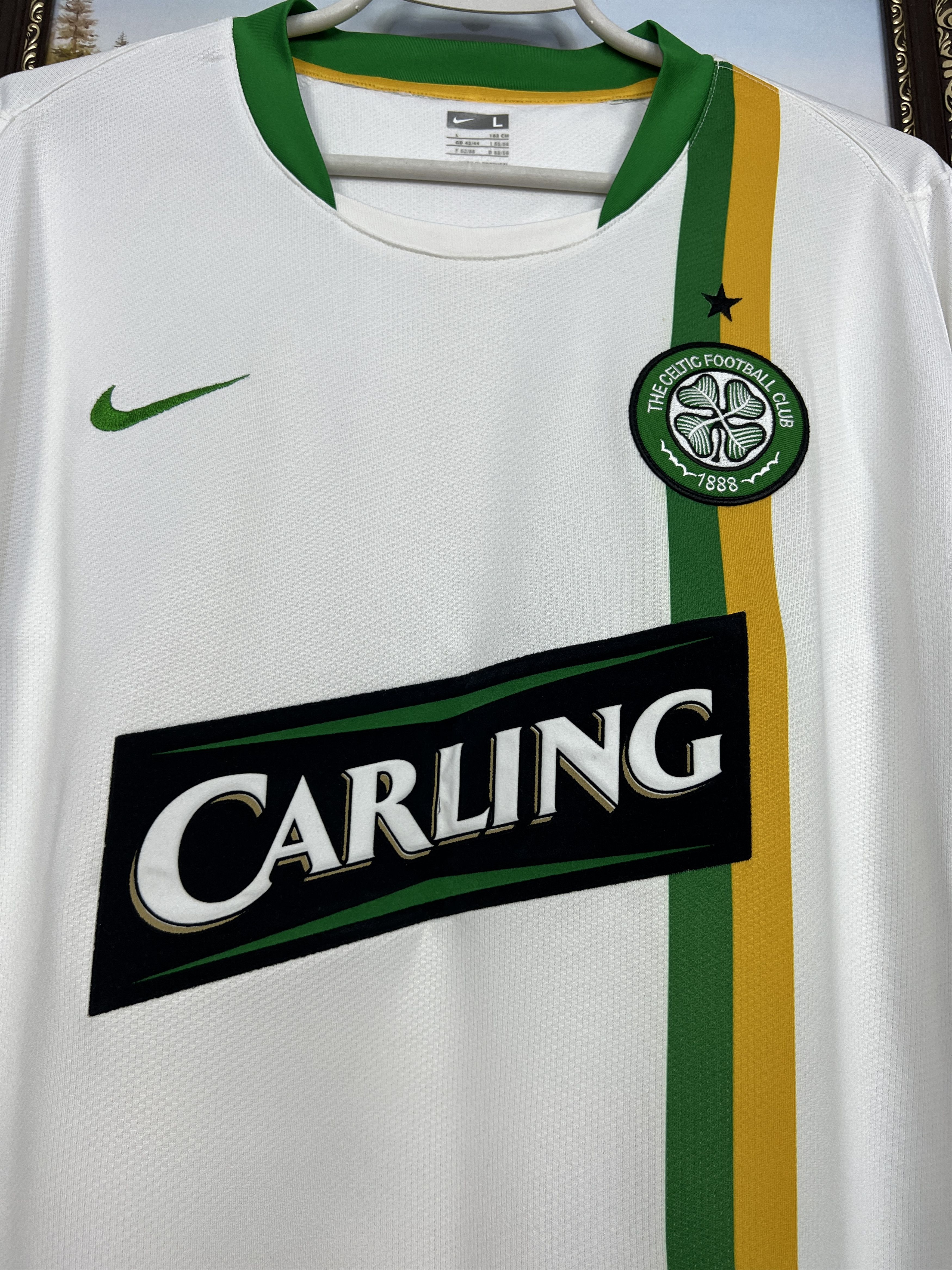 Nike Celtic Shirt football shirt 2006 Soccer Nike Long Sleeve Size US L / EU 52-54 / 3 - 3 Thumbnail
